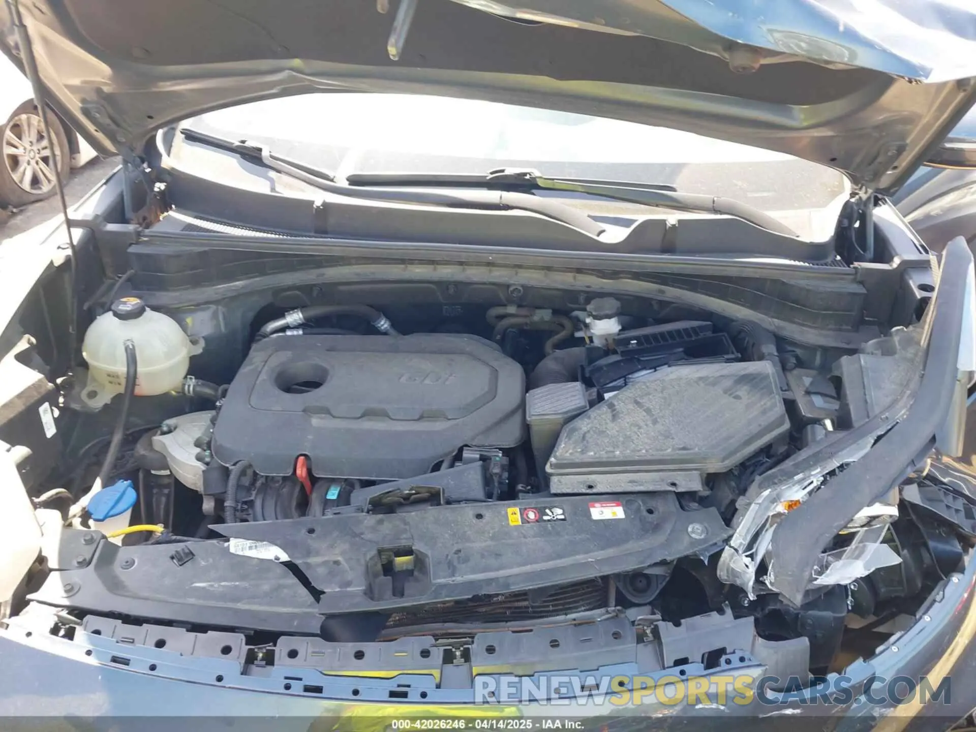 10 Photograph of a damaged car KNDP63AC6N7951163 KIA SPORTAGE 2022