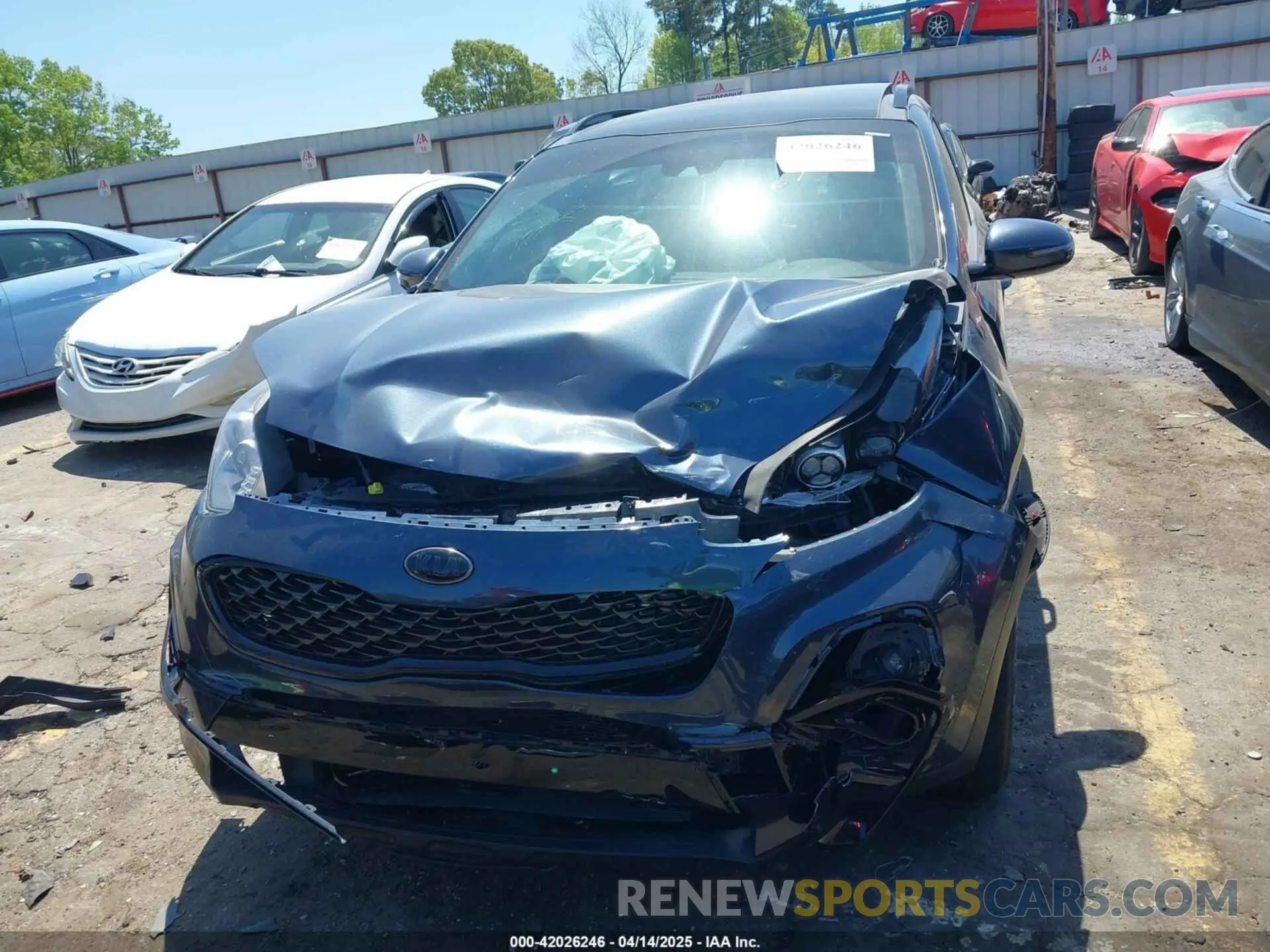 12 Photograph of a damaged car KNDP63AC6N7951163 KIA SPORTAGE 2022
