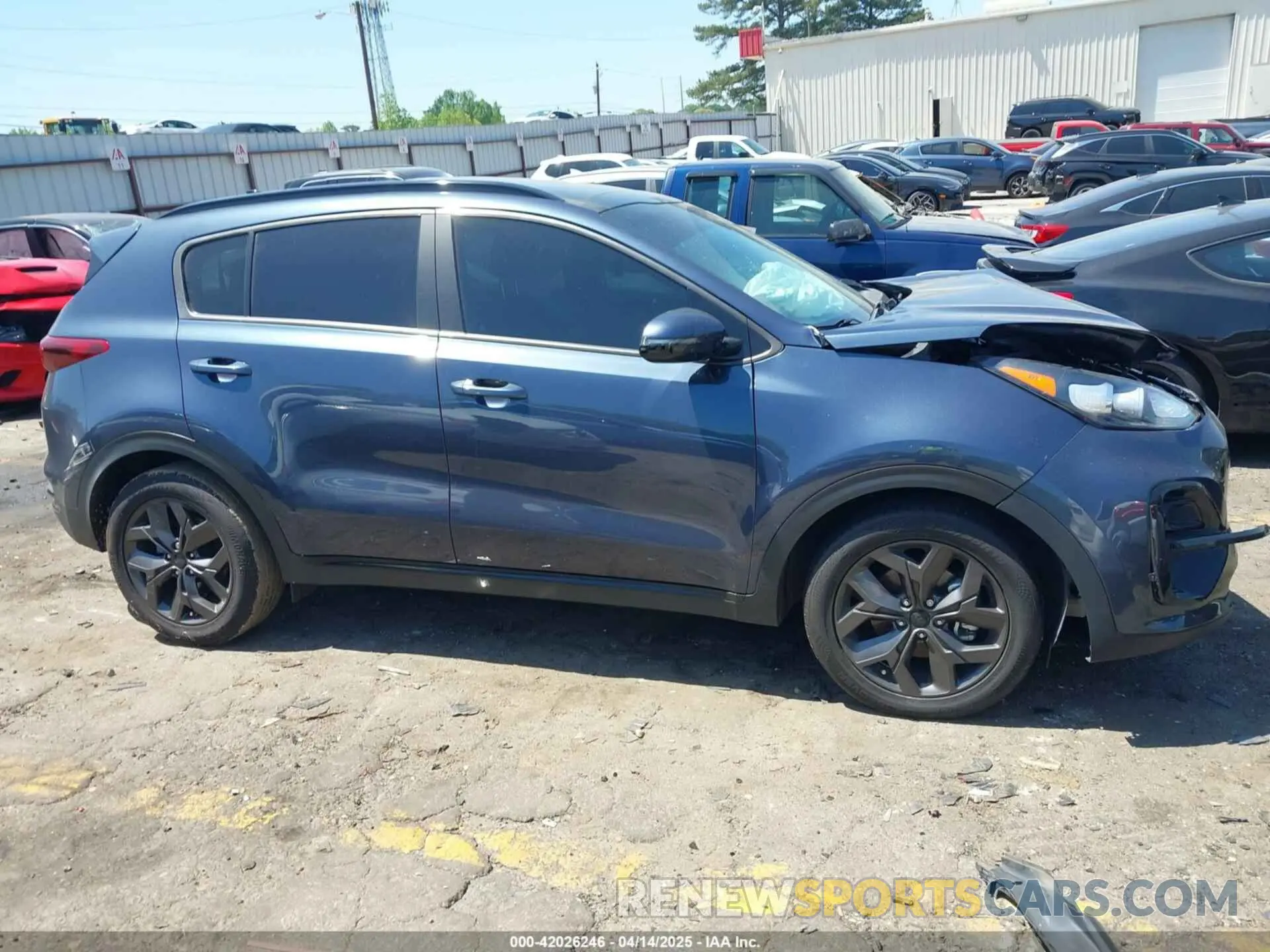 13 Photograph of a damaged car KNDP63AC6N7951163 KIA SPORTAGE 2022