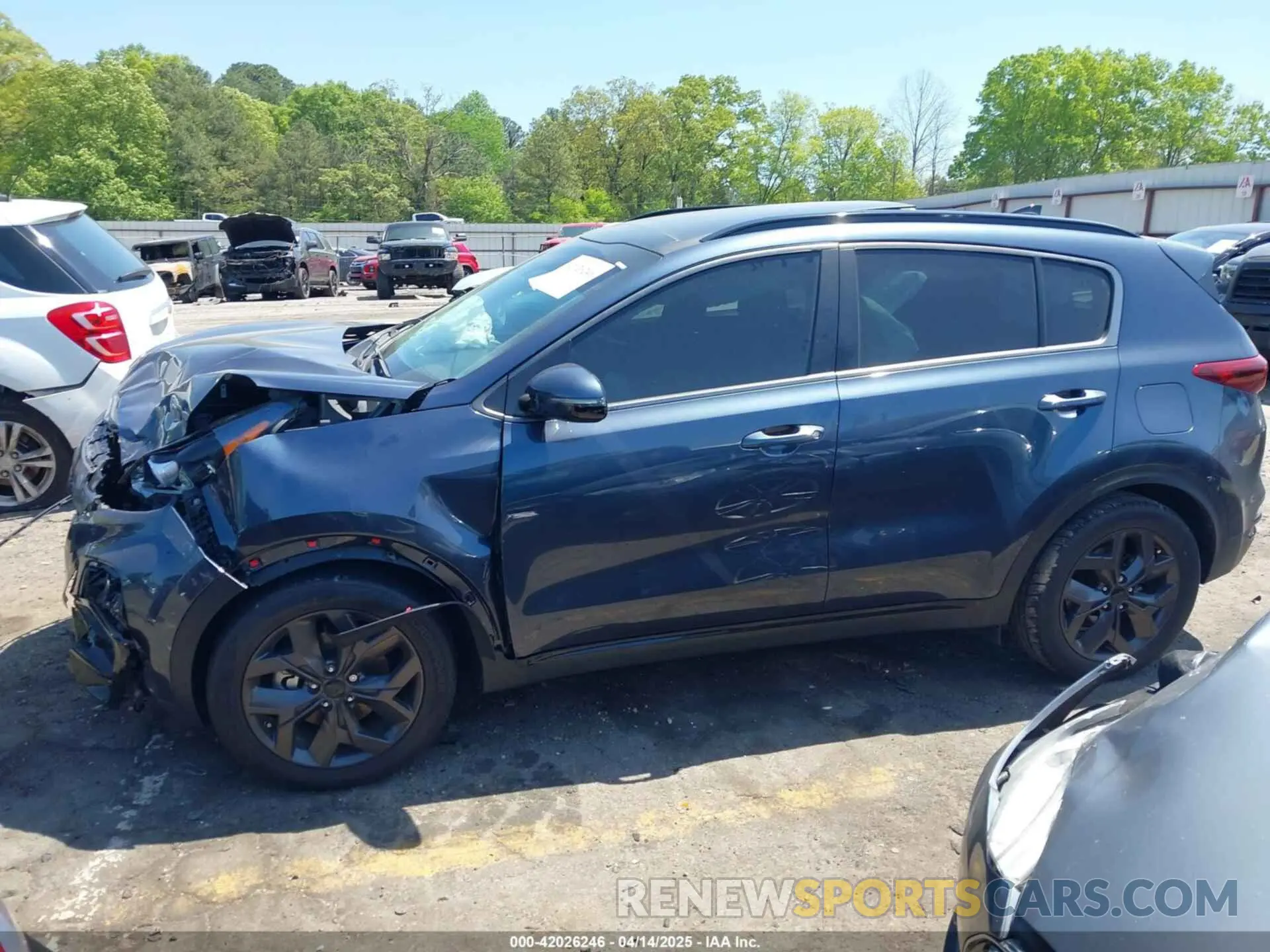 14 Photograph of a damaged car KNDP63AC6N7951163 KIA SPORTAGE 2022