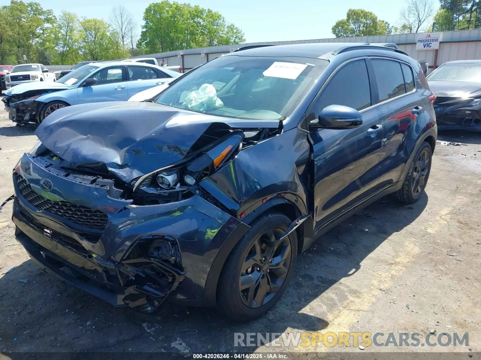 2 Photograph of a damaged car KNDP63AC6N7951163 KIA SPORTAGE 2022