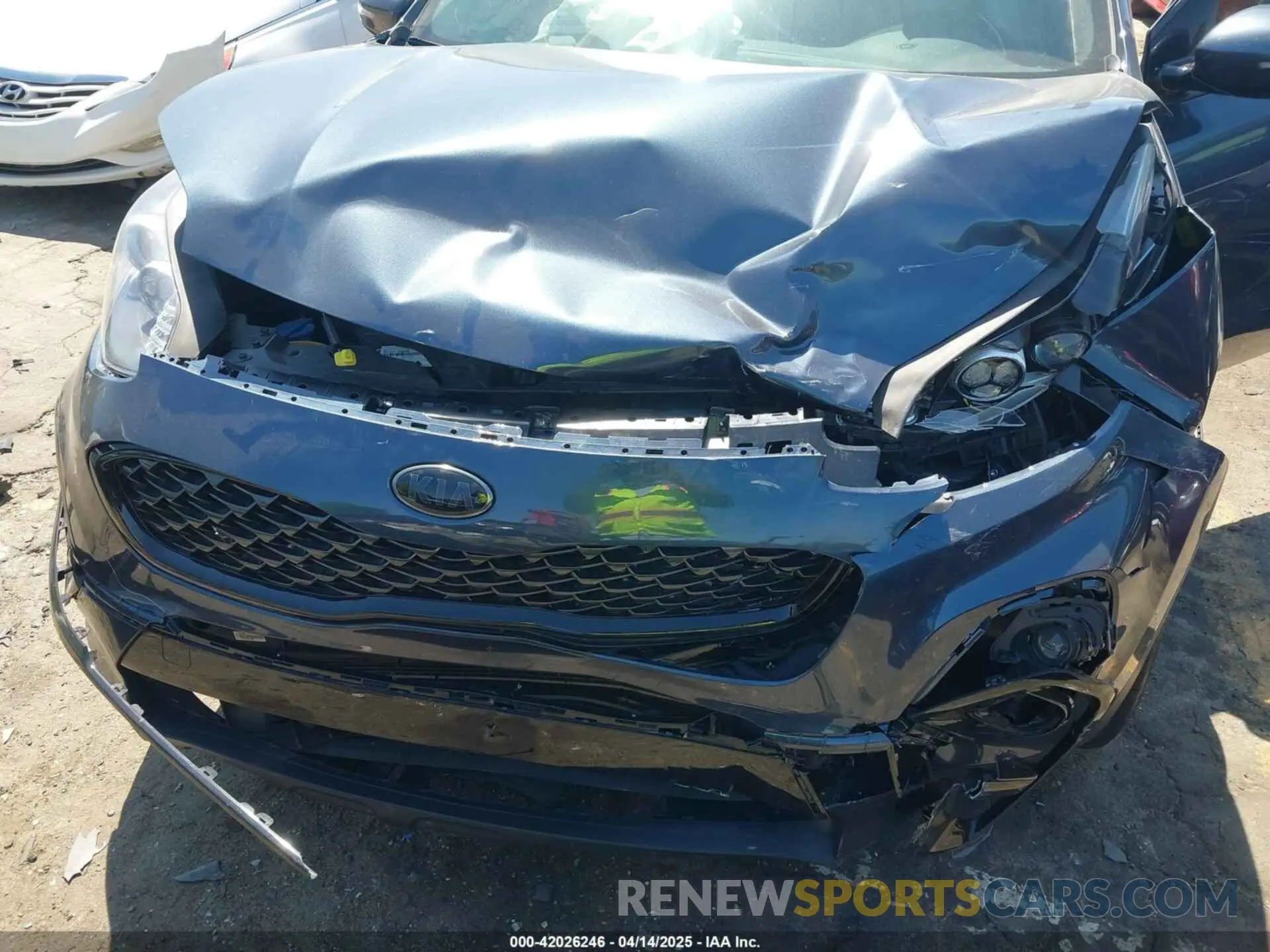 6 Photograph of a damaged car KNDP63AC6N7951163 KIA SPORTAGE 2022