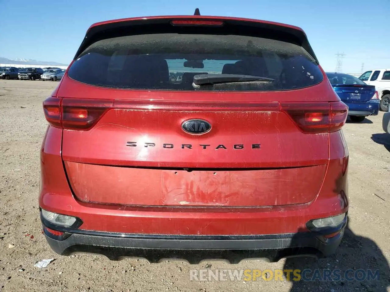 6 Photograph of a damaged car KNDP63AC8N7982947 KIA SPORTAGE 2022