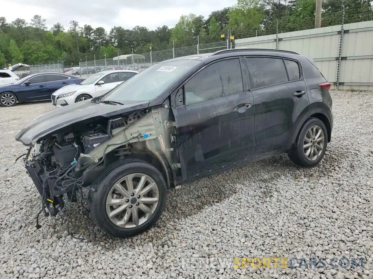 1 Photograph of a damaged car KNDP63ACXN7008466 KIA SPORTAGE 2022