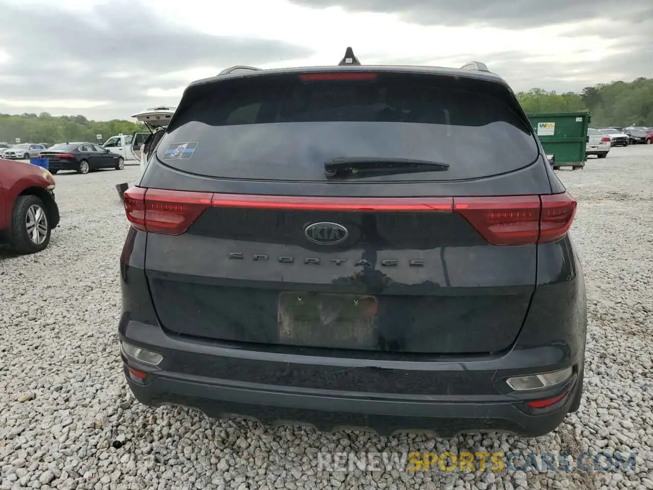 6 Photograph of a damaged car KNDP63ACXN7008466 KIA SPORTAGE 2022