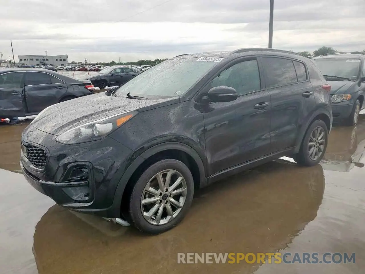 1 Photograph of a damaged car KNDP6CAC2N7021759 KIA SPORTAGE 2022