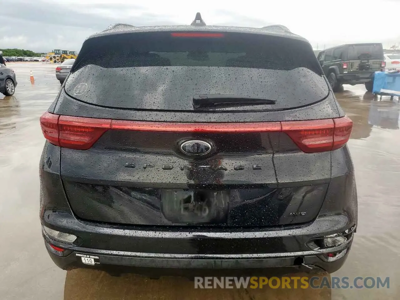 6 Photograph of a damaged car KNDP6CAC2N7021759 KIA SPORTAGE 2022
