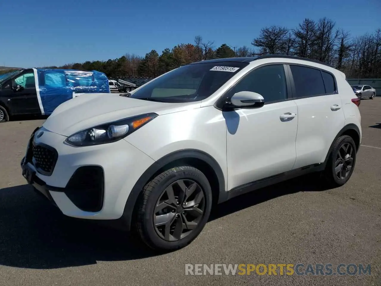 1 Photograph of a damaged car KNDP6CAC2N7975279 KIA SPORTAGE 2022