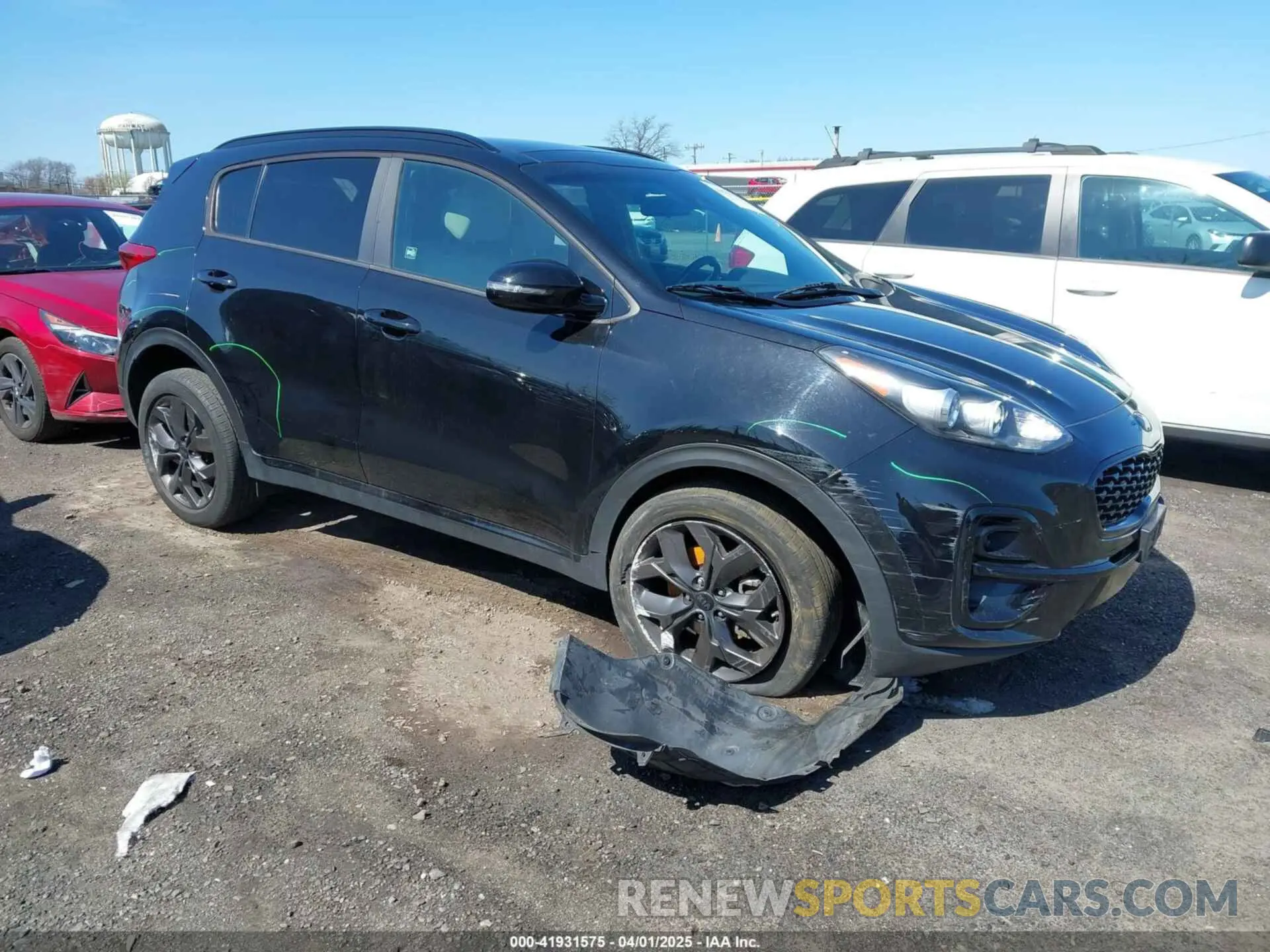 1 Photograph of a damaged car KNDP6CAC5N7963174 KIA SPORTAGE 2022
