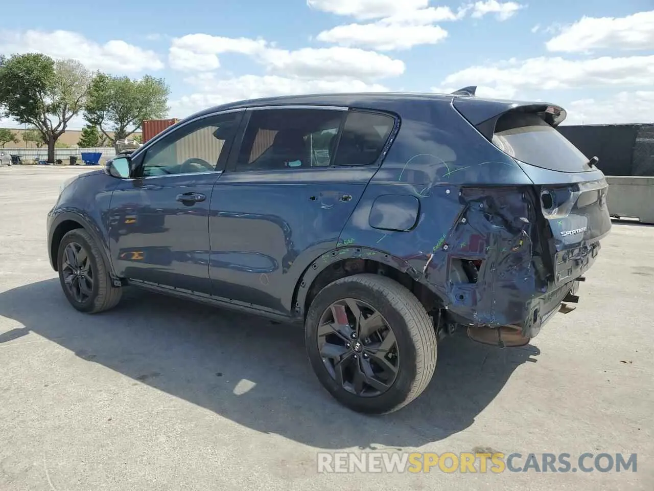 2 Photograph of a damaged car KNDPM3AC0N7011415 KIA SPORTAGE 2022