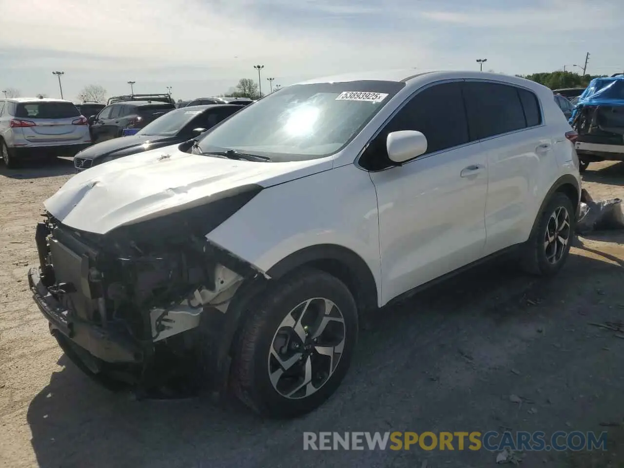 1 Фотография поврежденного автомобиля KNDPM3AC0N7013388 KIA SPORTAGE 2022