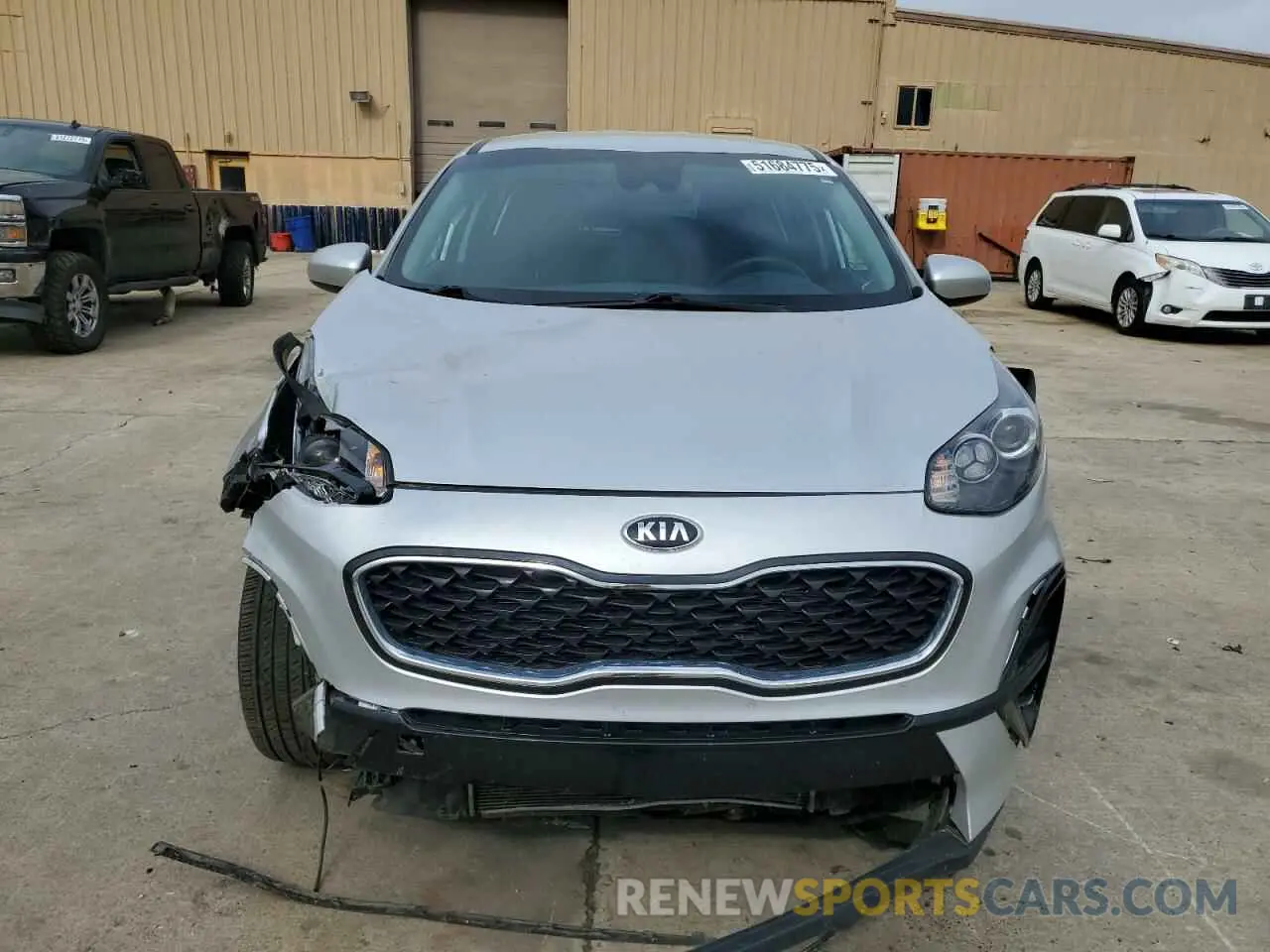 5 Photograph of a damaged car KNDPM3AC0N7955568 KIA SPORTAGE 2022