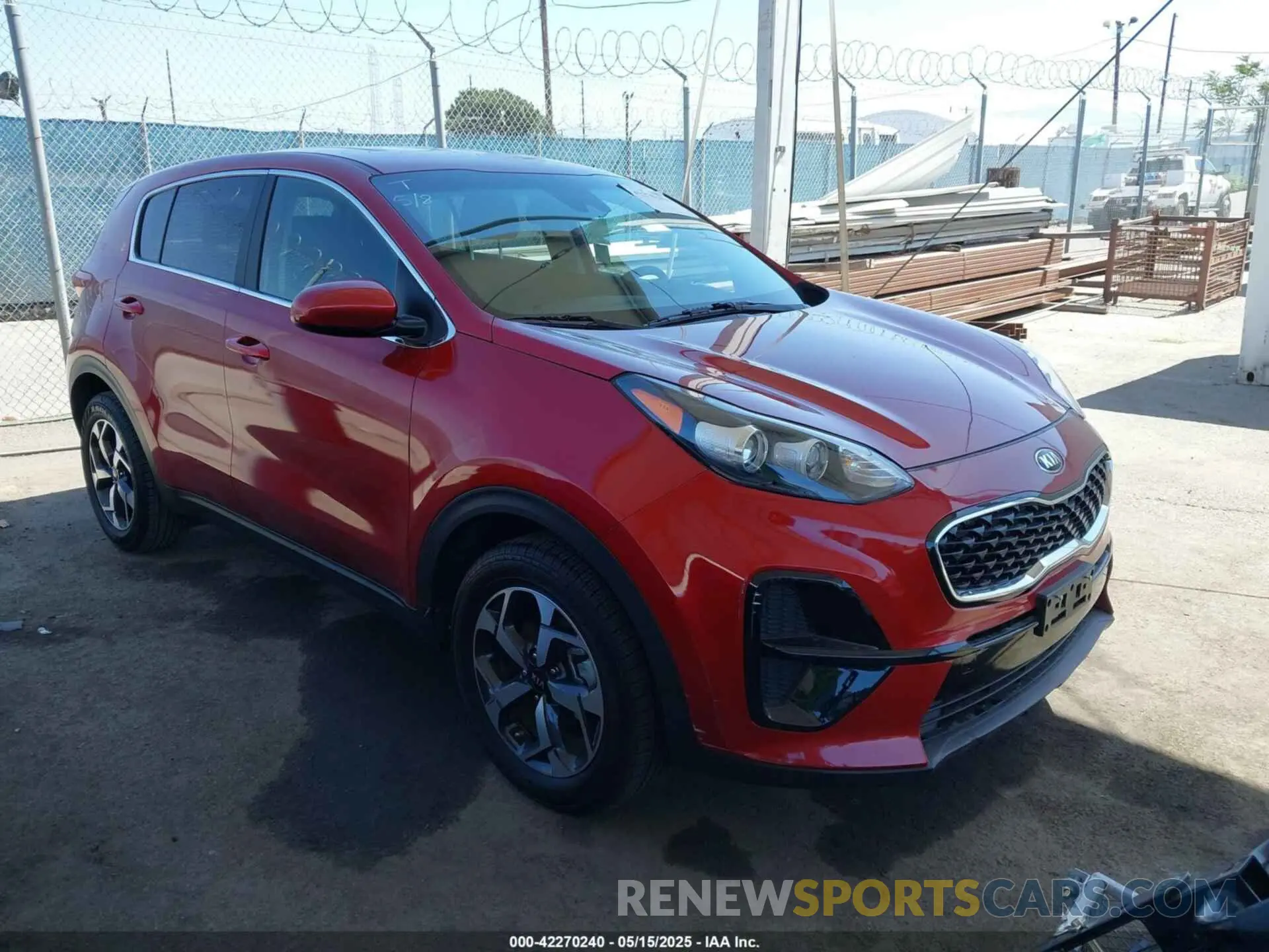 1 Photograph of a damaged car KNDPM3AC1N7952047 KIA SPORTAGE 2022