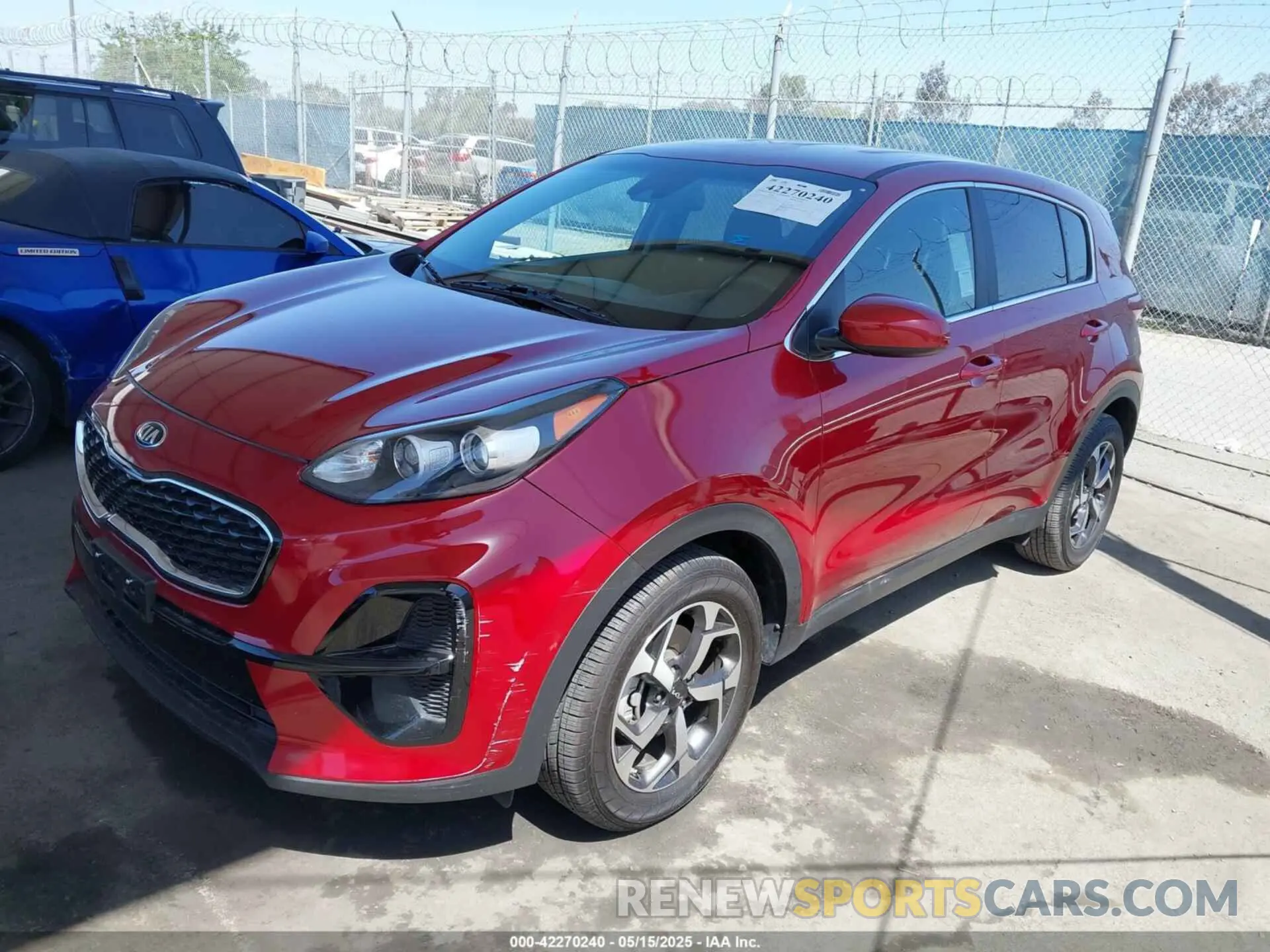 2 Photograph of a damaged car KNDPM3AC1N7952047 KIA SPORTAGE 2022