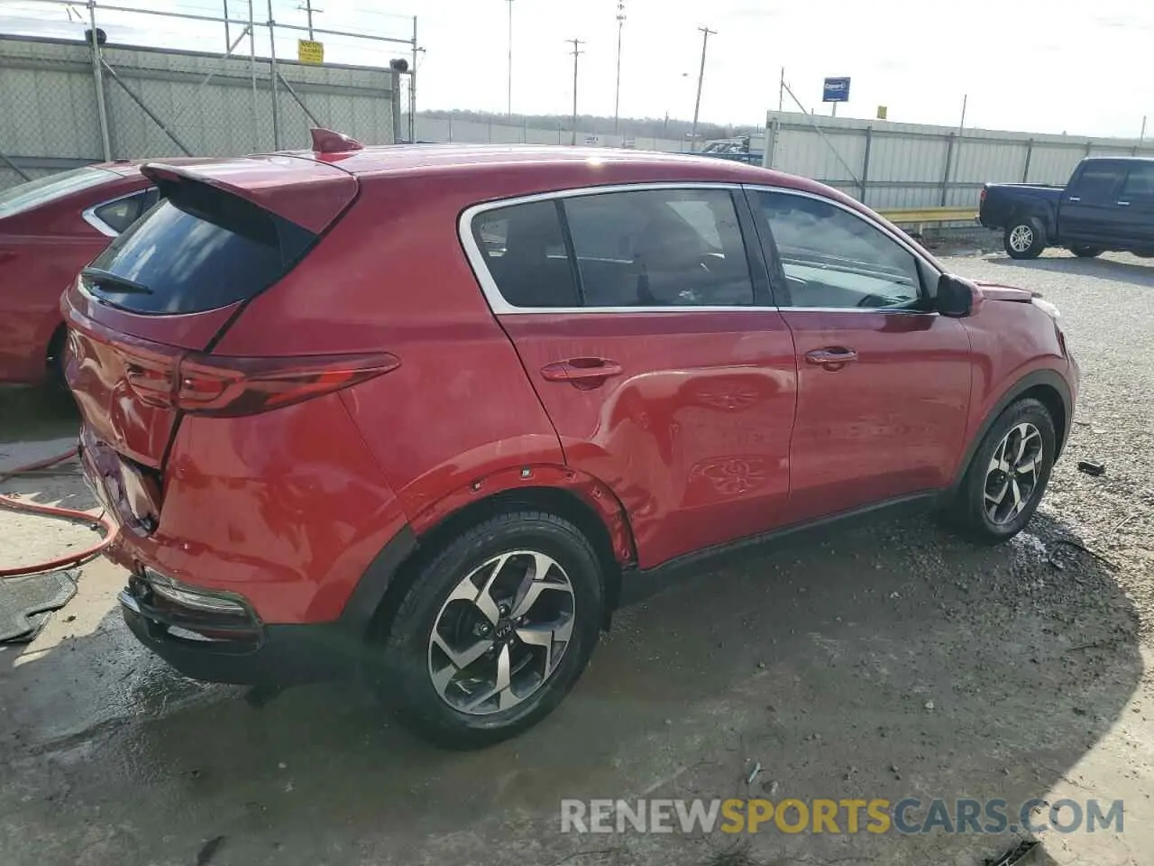 3 Фотография поврежденного автомобиля KNDPM3AC2N7977930 KIA SPORTAGE 2022