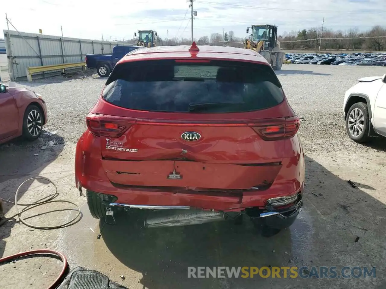 6 Фотография поврежденного автомобиля KNDPM3AC2N7977930 KIA SPORTAGE 2022