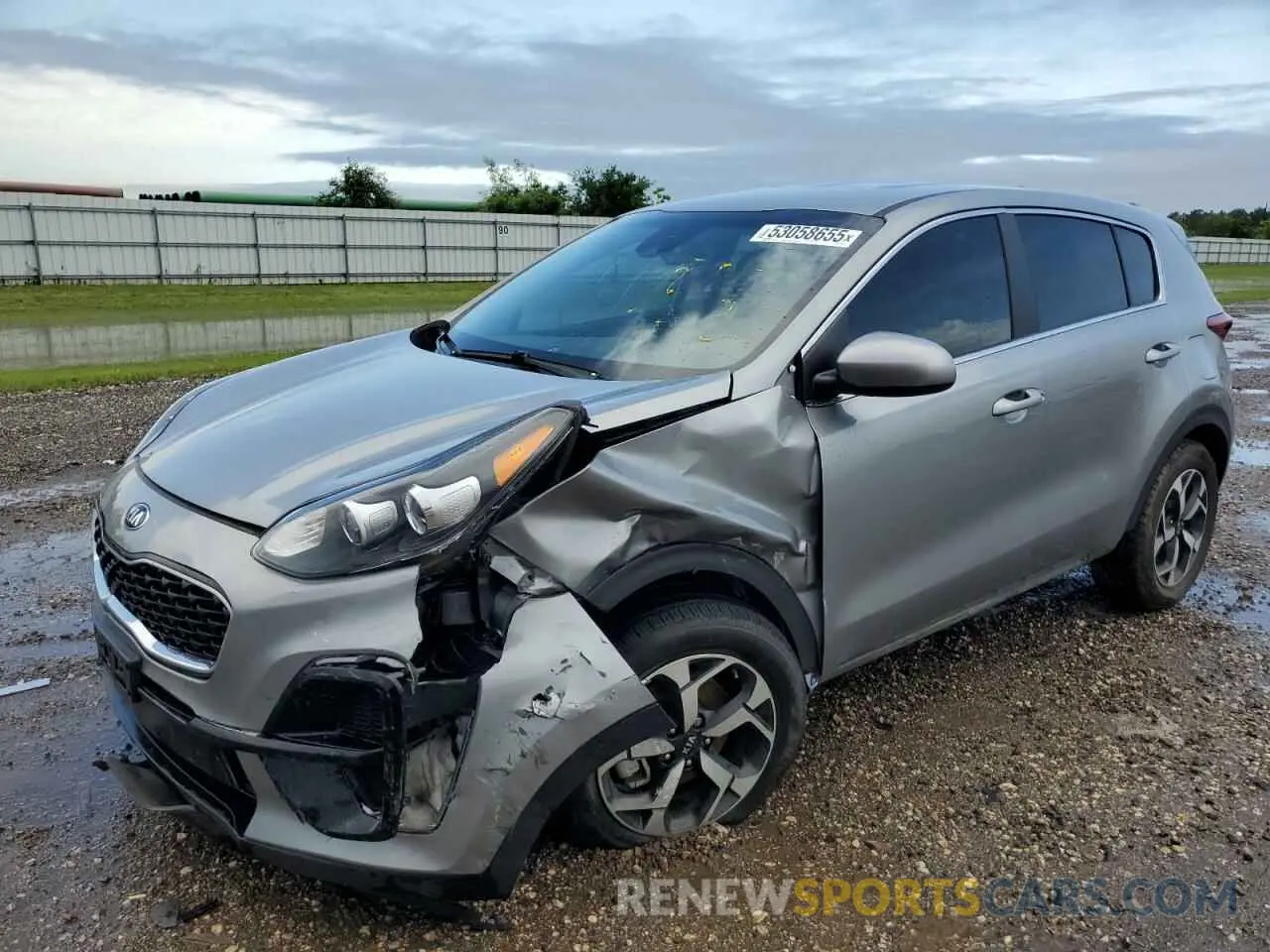 1 Photograph of a damaged car KNDPM3AC3N7015880 KIA SPORTAGE 2022