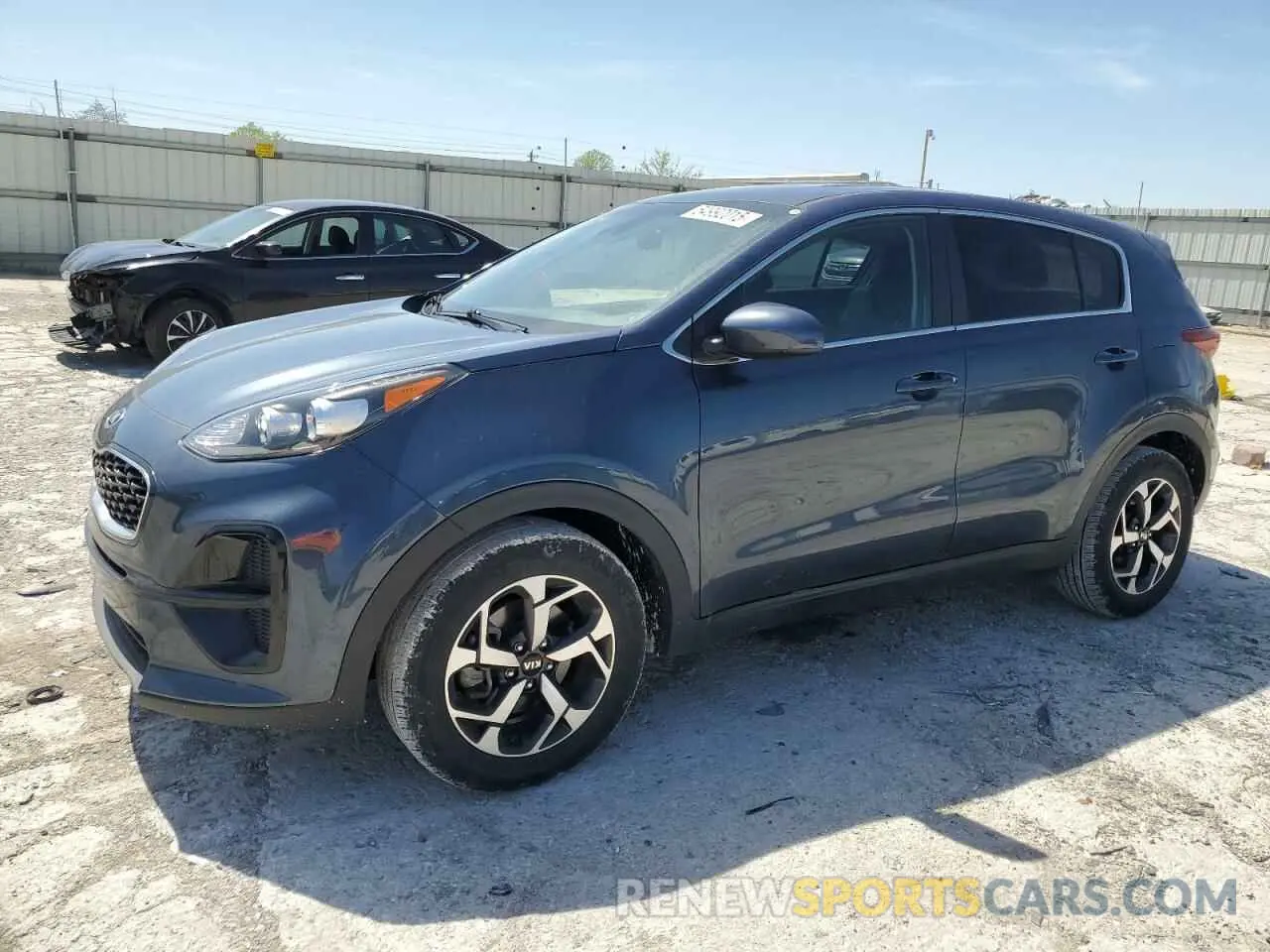 1 Photograph of a damaged car KNDPM3AC4N7027732 KIA SPORTAGE 2022