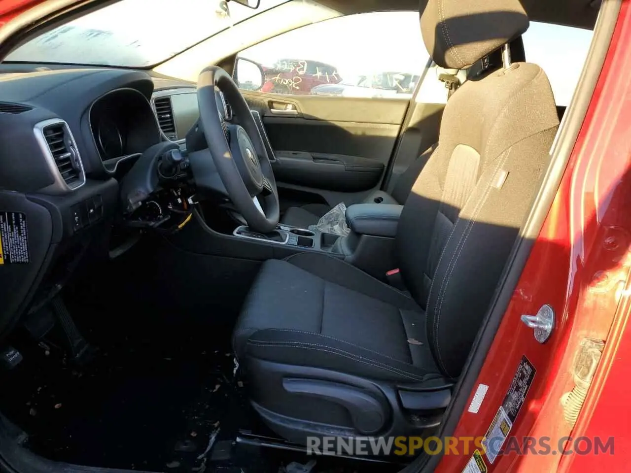 7 Фотография поврежденного автомобиля KNDPM3AC6N7003514 KIA SPORTAGE 2022