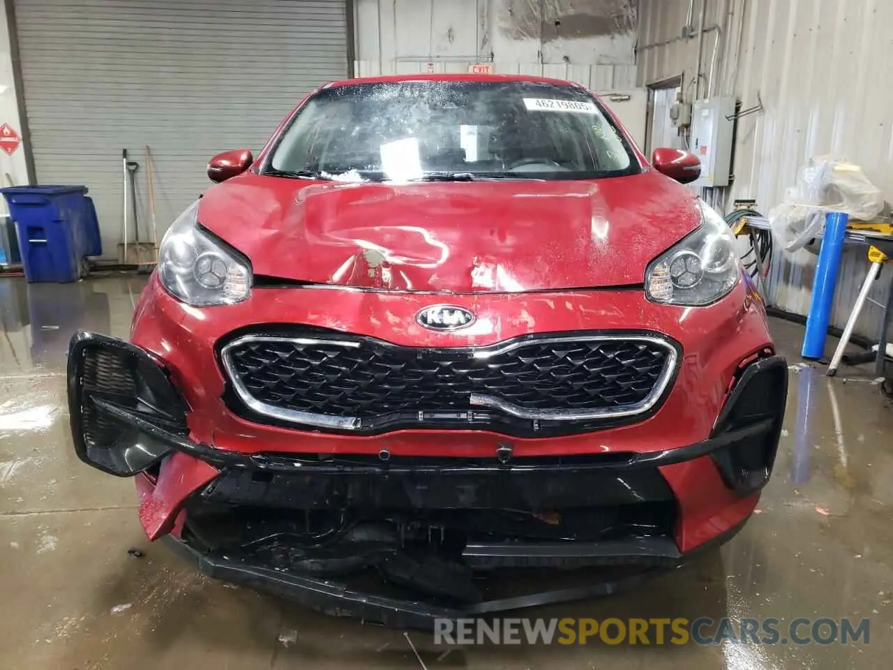 5 Photograph of a damaged car KNDPM3AC6N7005893 KIA SPORTAGE 2022