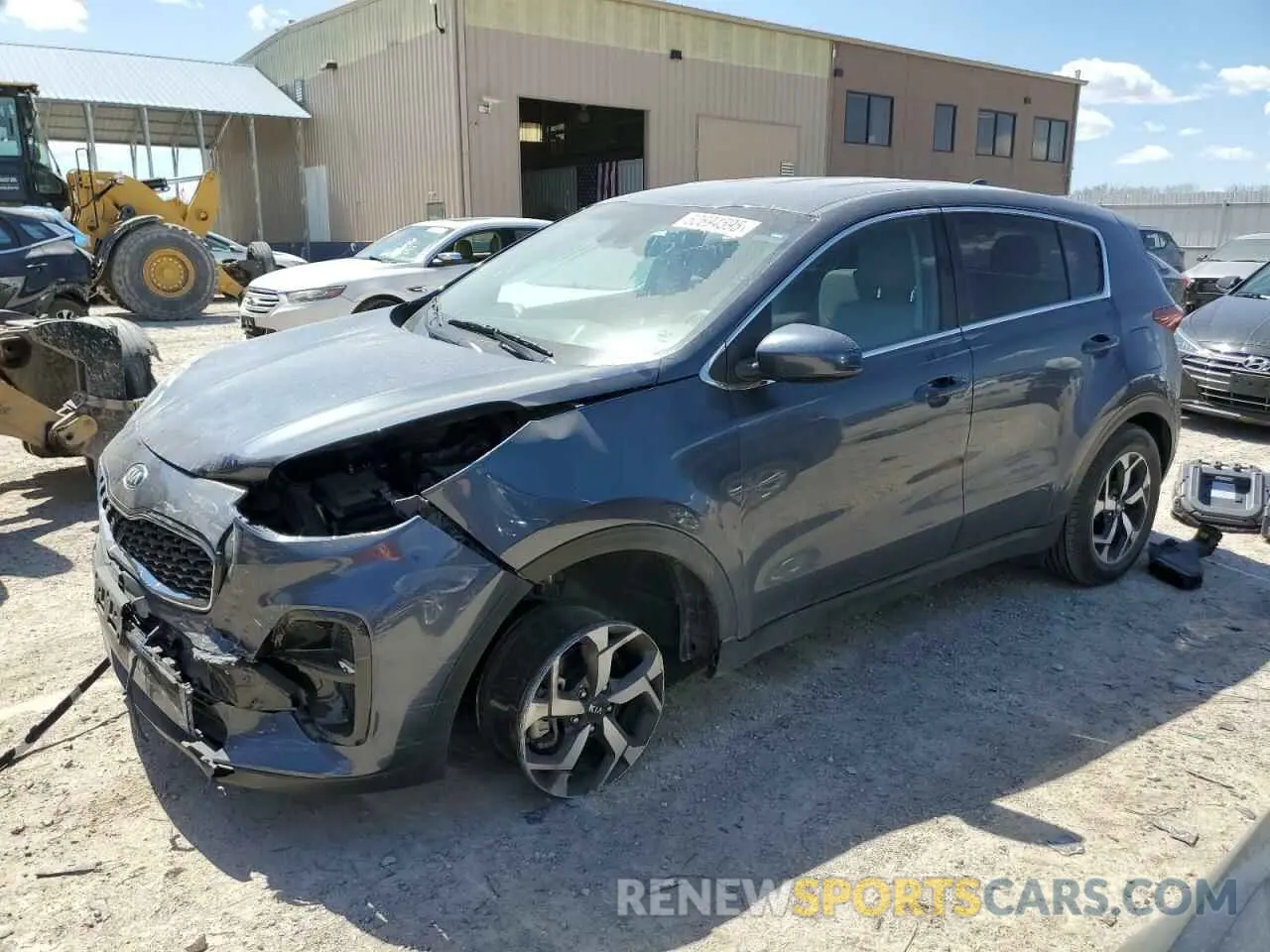 1 Photograph of a damaged car KNDPM3AC7N7967104 KIA SPORTAGE 2022