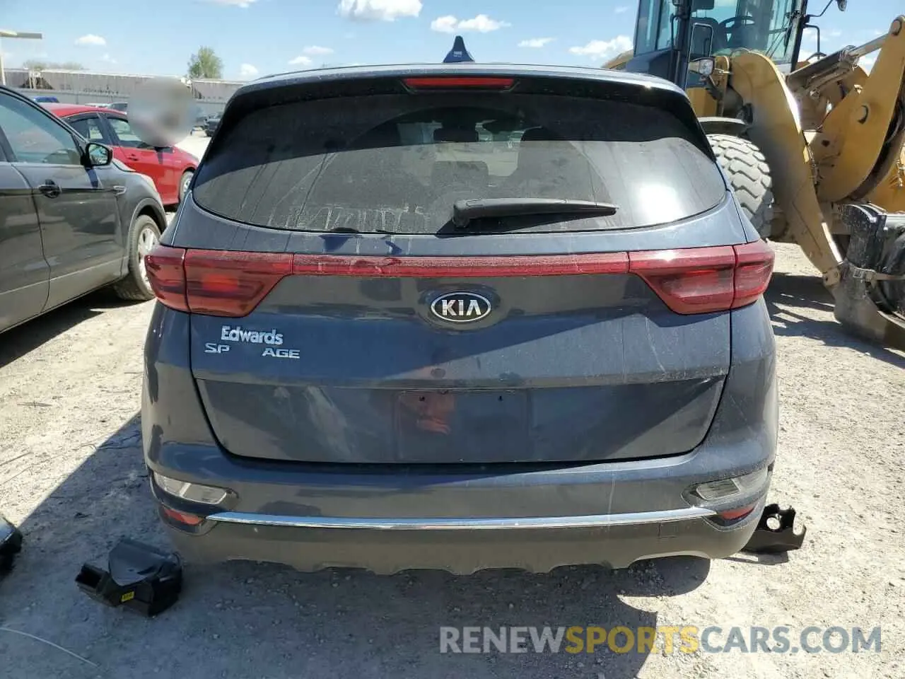 6 Photograph of a damaged car KNDPM3AC7N7967104 KIA SPORTAGE 2022