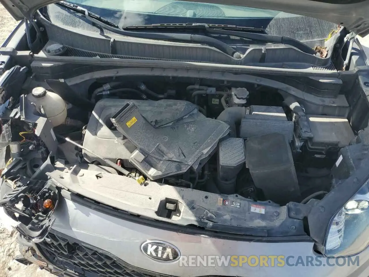 12 Photograph of a damaged car KNDPM3AC8N7957729 KIA SPORTAGE 2022