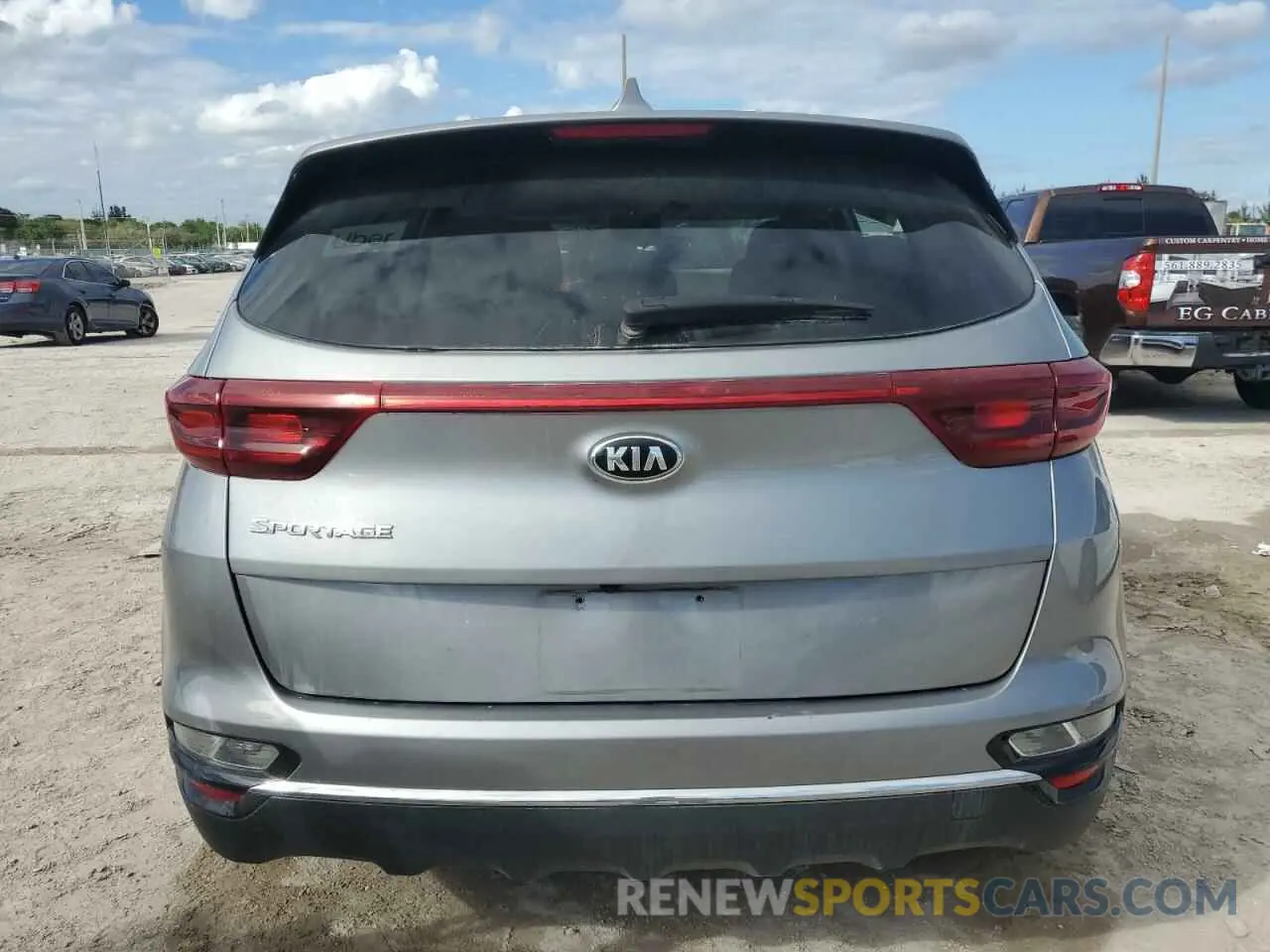 6 Photograph of a damaged car KNDPM3AC8N7957729 KIA SPORTAGE 2022