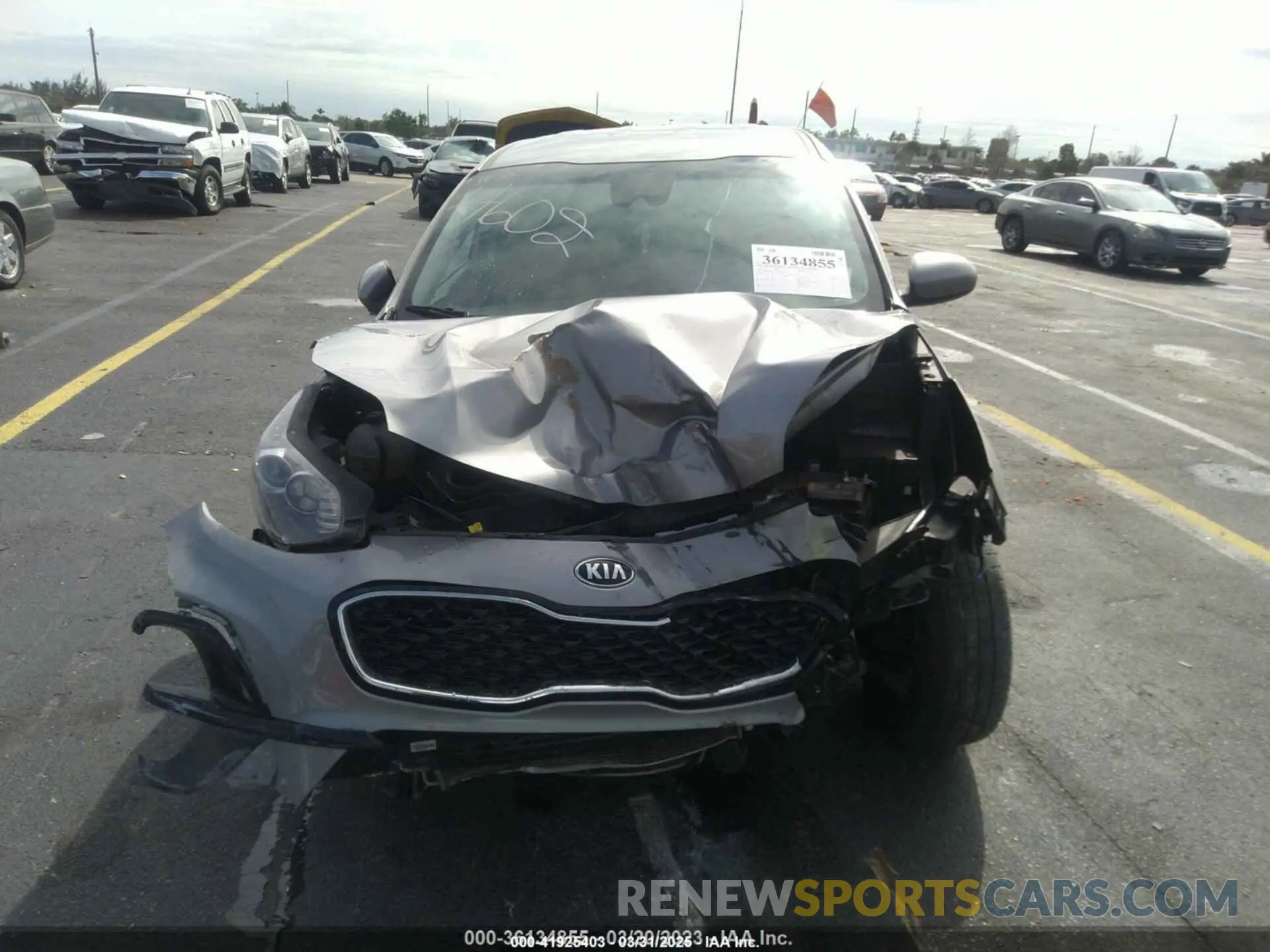6 Photograph of a damaged car KNDPM3AC8N7964602 KIA SPORTAGE 2022