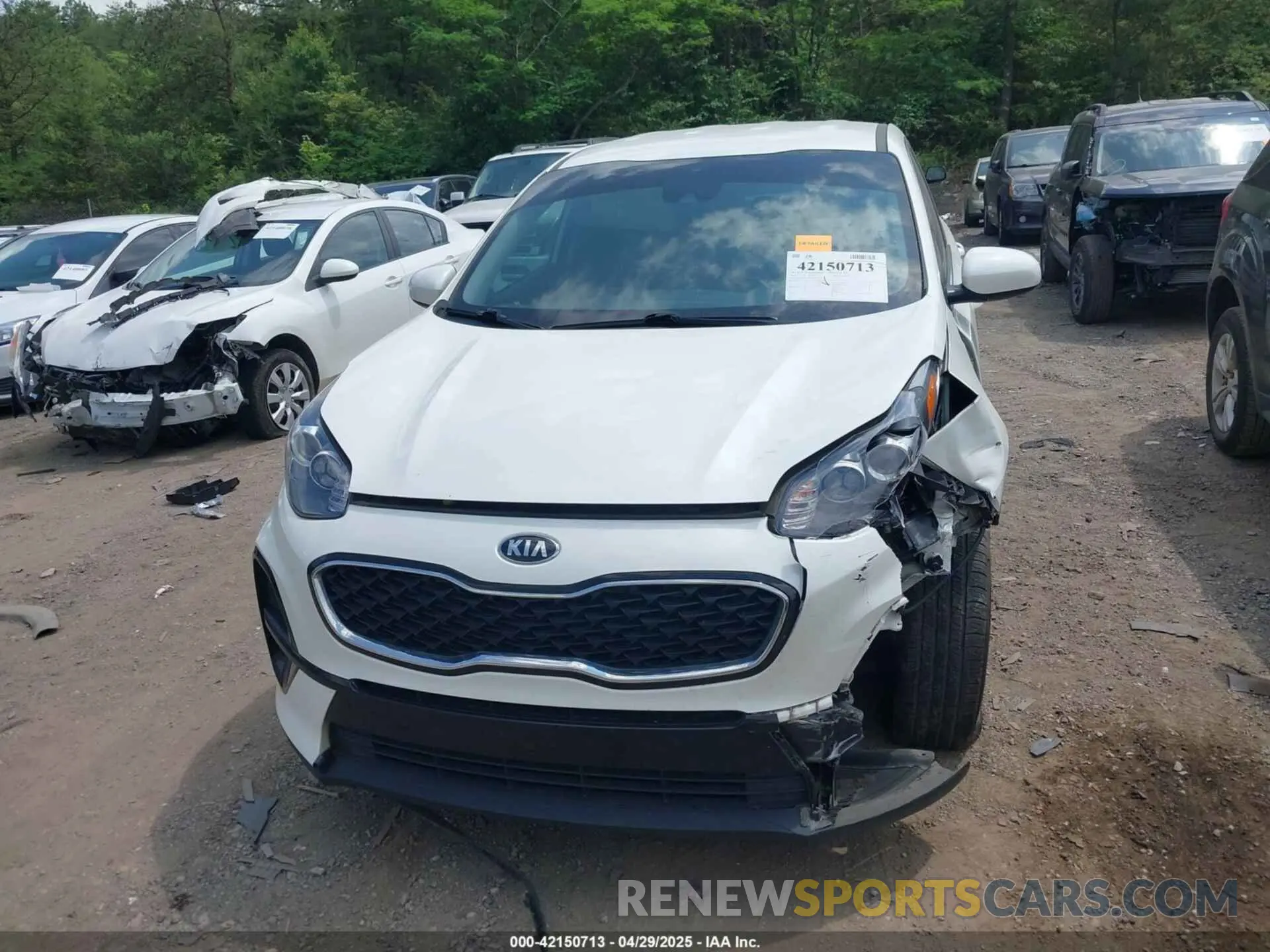 11 Фотография поврежденного автомобиля KNDPM3AC8N7995123 KIA SPORTAGE 2022