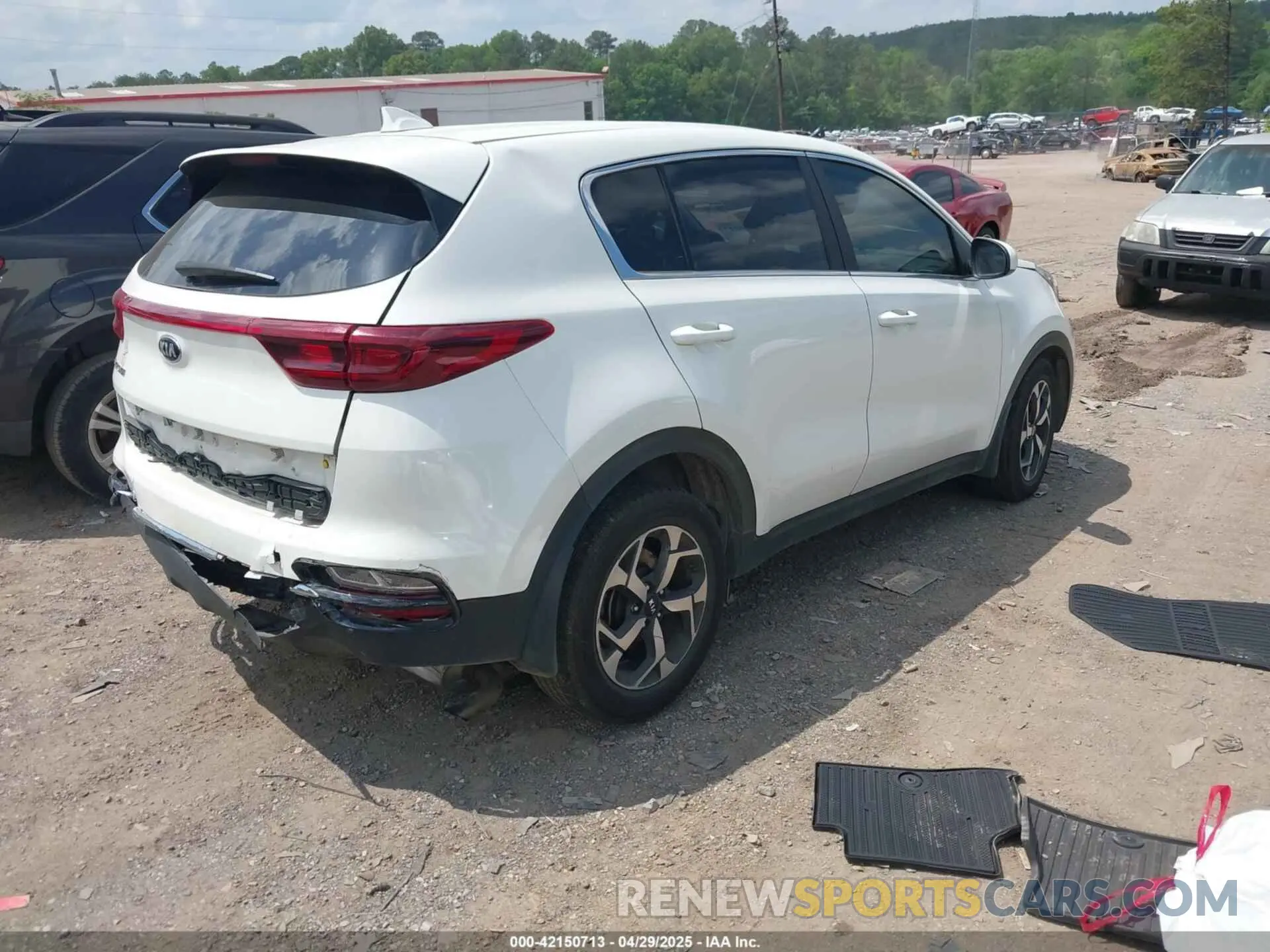 4 Фотография поврежденного автомобиля KNDPM3AC8N7995123 KIA SPORTAGE 2022