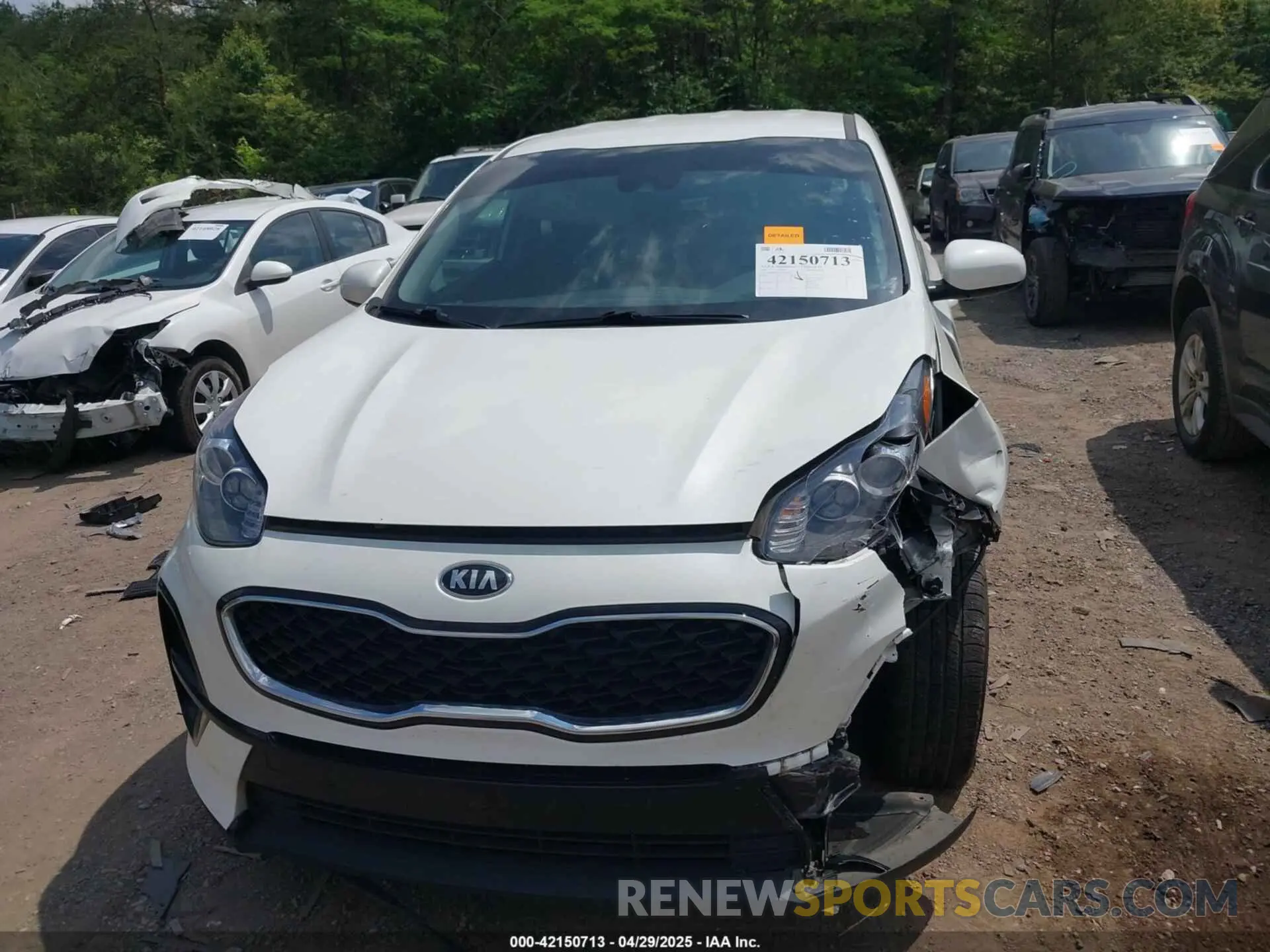 6 Фотография поврежденного автомобиля KNDPM3AC8N7995123 KIA SPORTAGE 2022