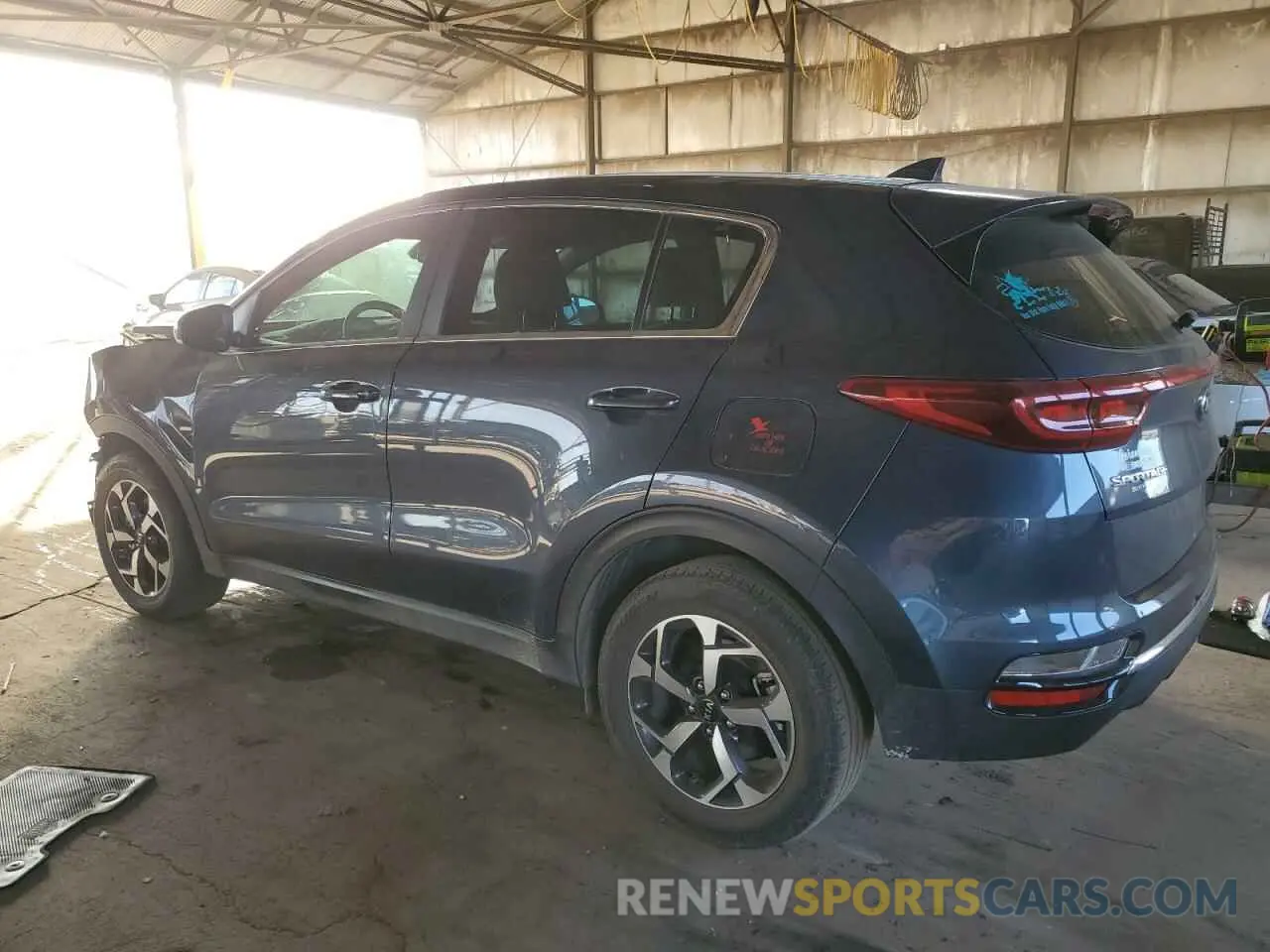 2 Фотография поврежденного автомобиля KNDPM3AC9N7956377 KIA SPORTAGE 2022
