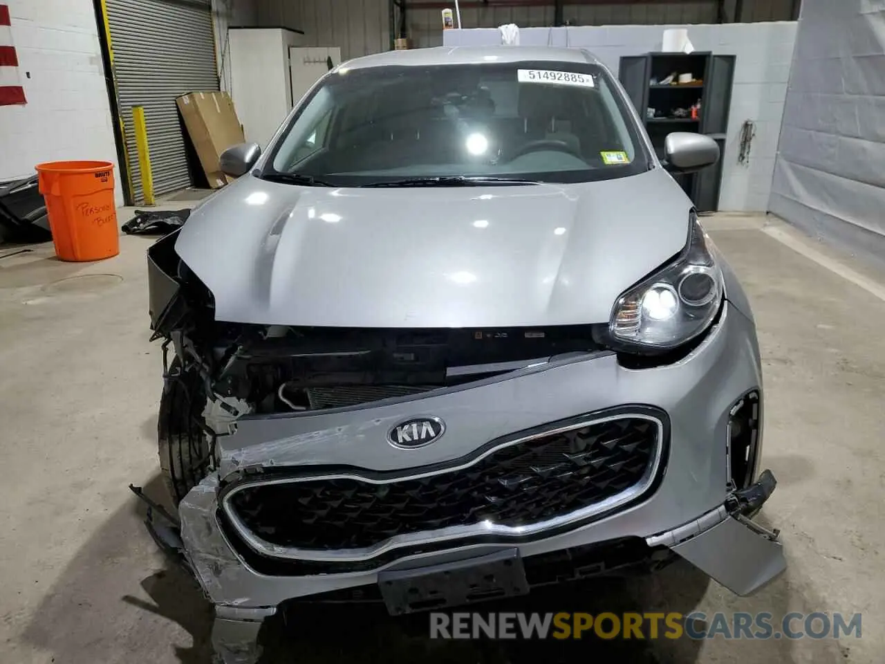 5 Photograph of a damaged car KNDPMCAC1N7010869 KIA SPORTAGE 2022