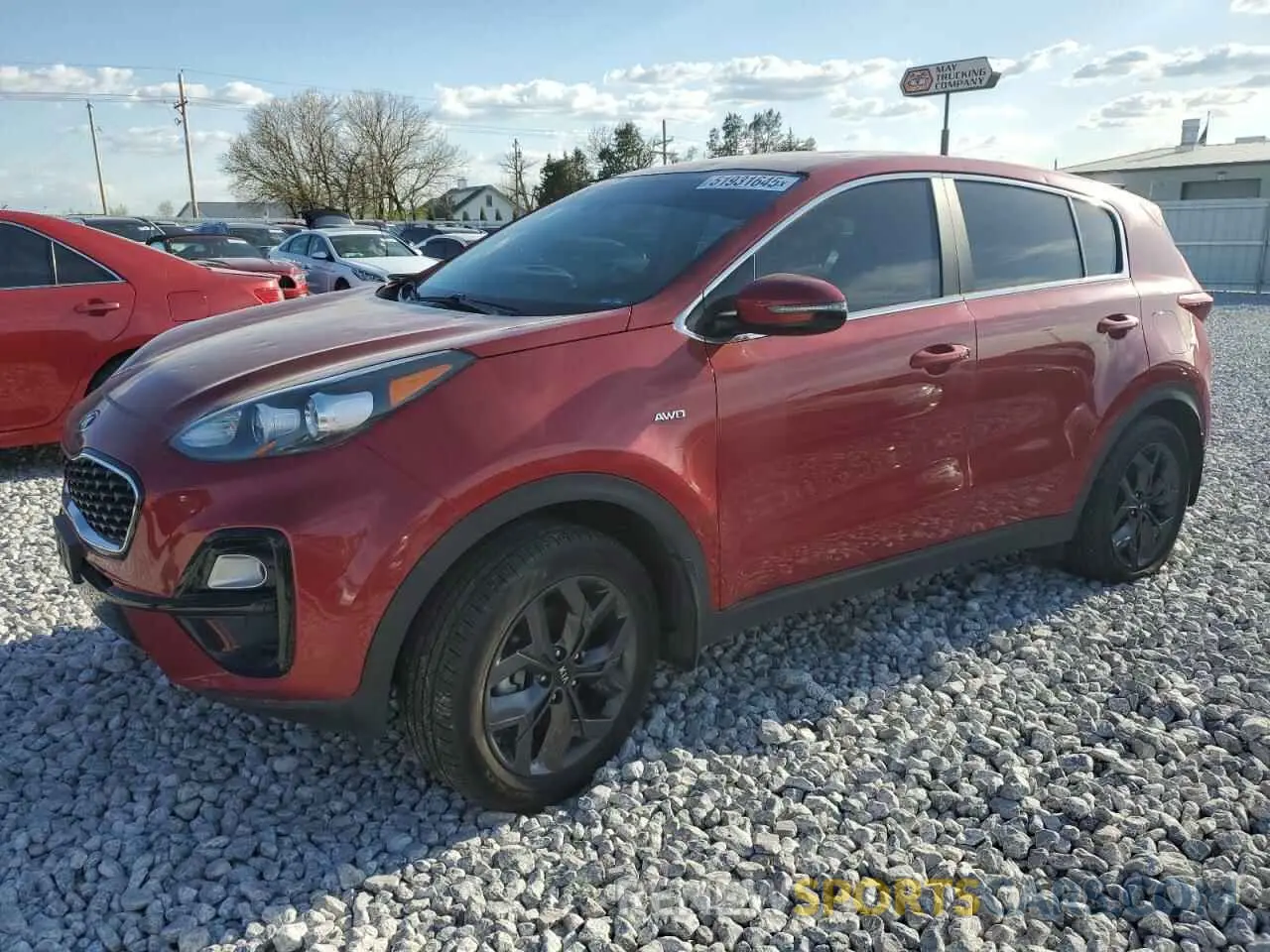 1 Photograph of a damaged car KNDPMCAC1N7015036 KIA SPORTAGE 2022