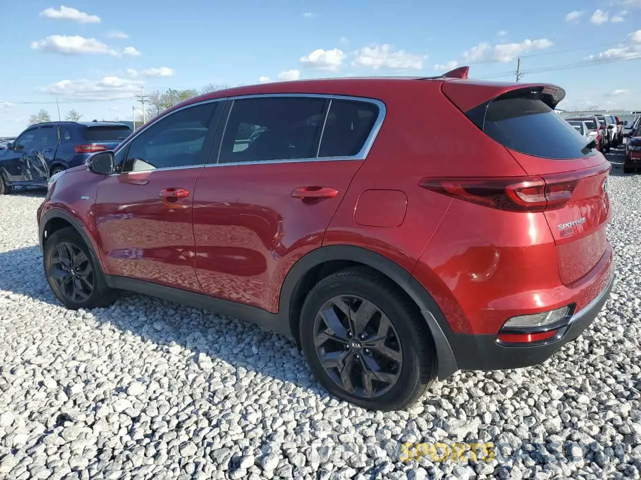 2 Photograph of a damaged car KNDPMCAC1N7015036 KIA SPORTAGE 2022