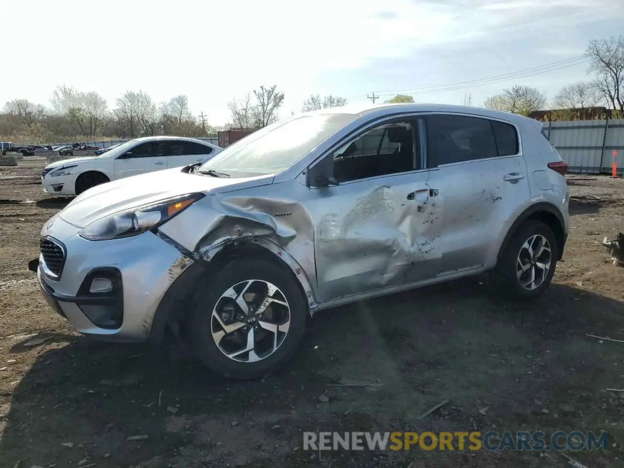 1 Photograph of a damaged car KNDPMCAC1N7950055 KIA SPORTAGE 2022