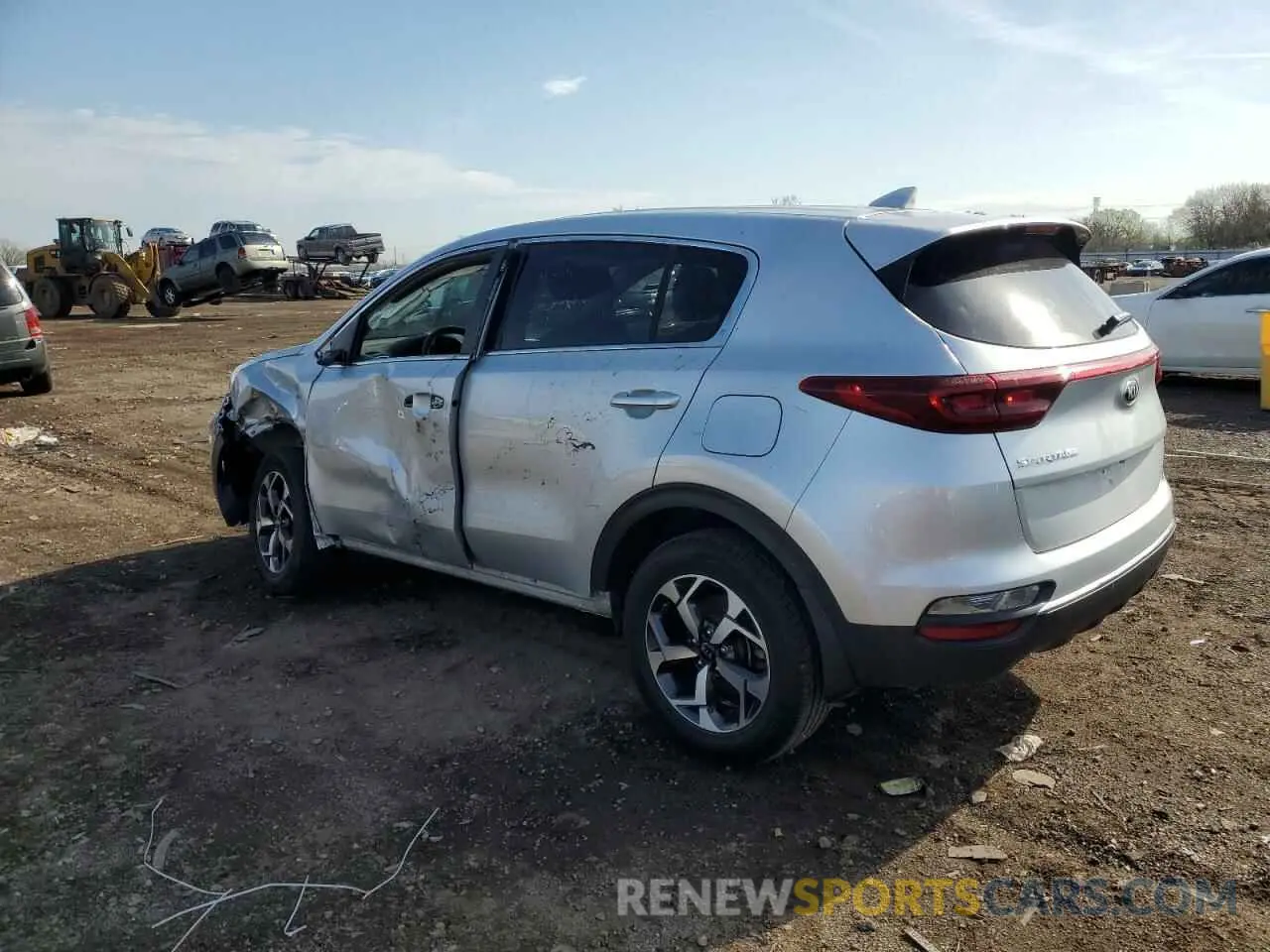2 Photograph of a damaged car KNDPMCAC1N7950055 KIA SPORTAGE 2022