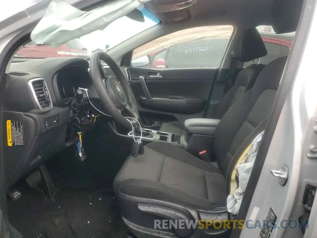 7 Photograph of a damaged car KNDPMCAC1N7950055 KIA SPORTAGE 2022
