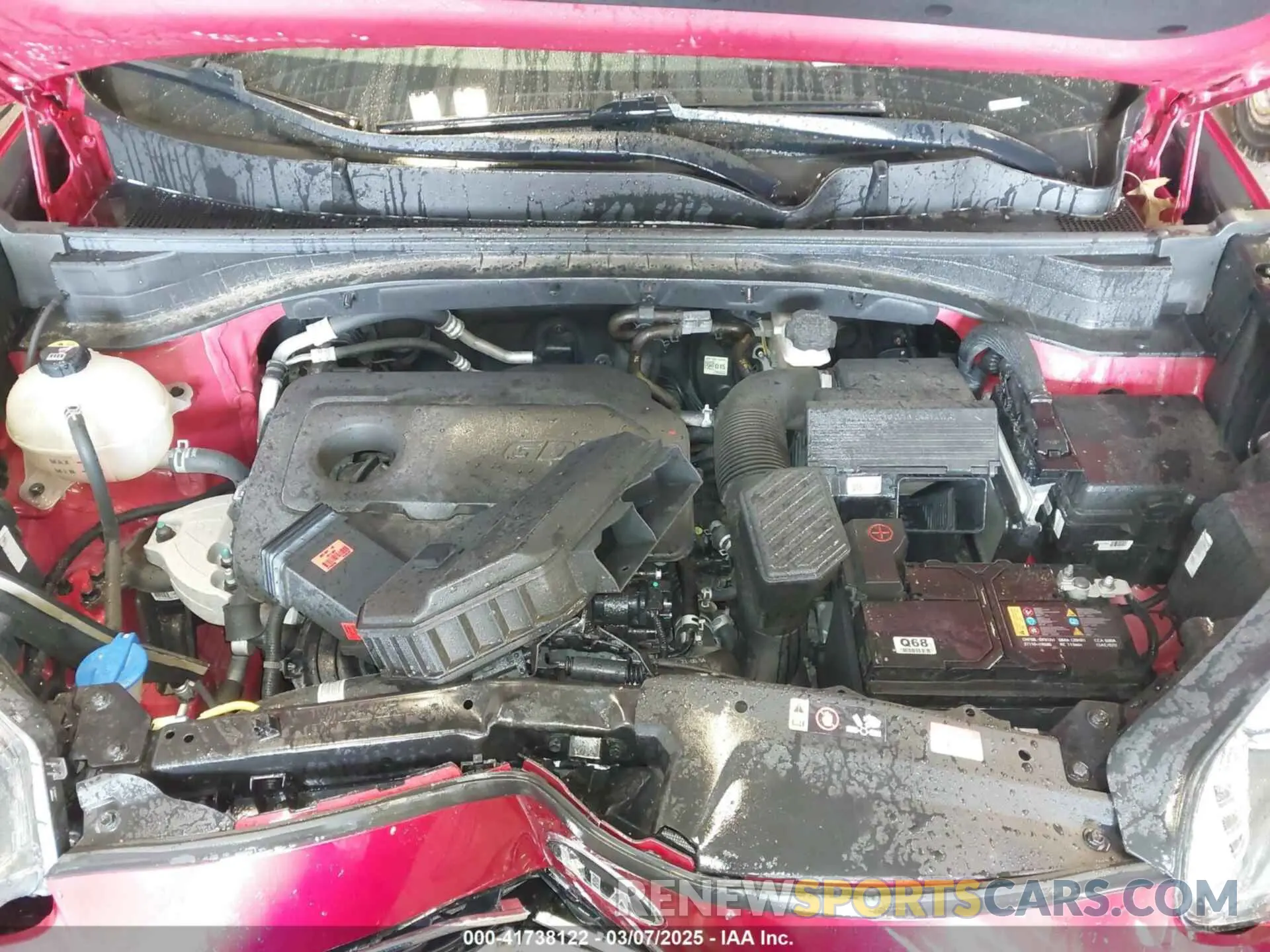 10 Photograph of a damaged car KNDPMCAC1N7960276 KIA SPORTAGE 2022