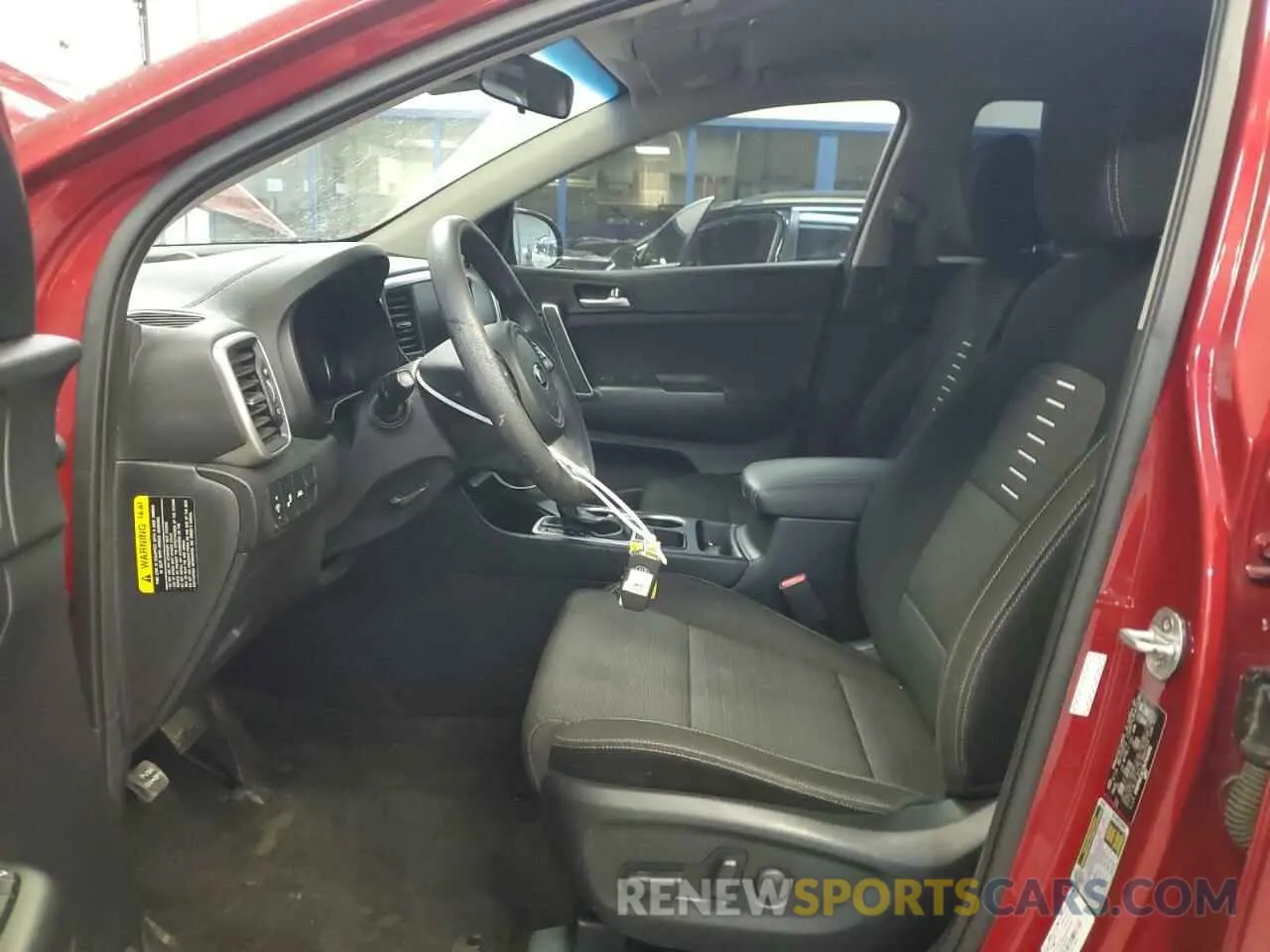 7 Photograph of a damaged car KNDPMCAC1N7969091 KIA SPORTAGE 2022
