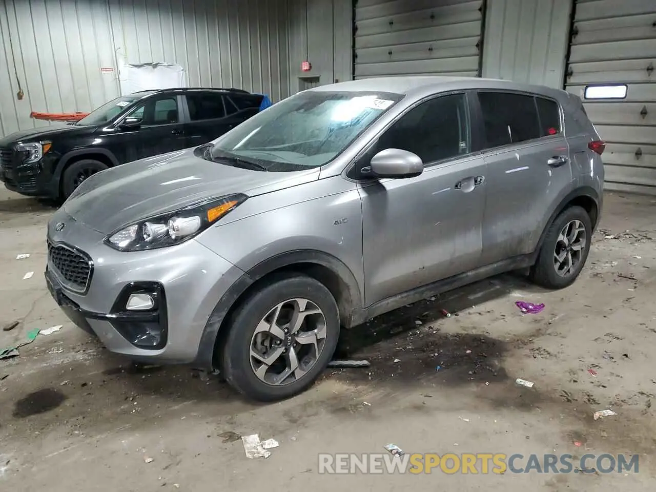 1 Photograph of a damaged car KNDPMCAC2N7991990 KIA SPORTAGE 2022