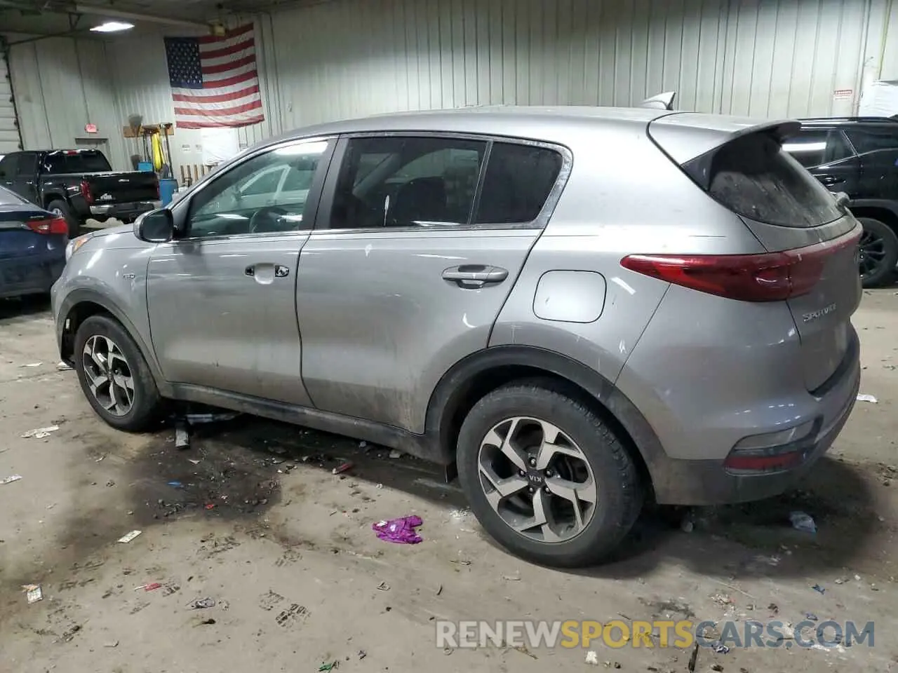 2 Photograph of a damaged car KNDPMCAC2N7991990 KIA SPORTAGE 2022