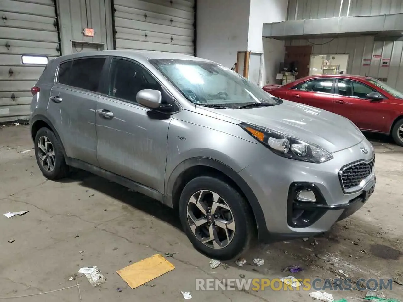 4 Photograph of a damaged car KNDPMCAC2N7991990 KIA SPORTAGE 2022