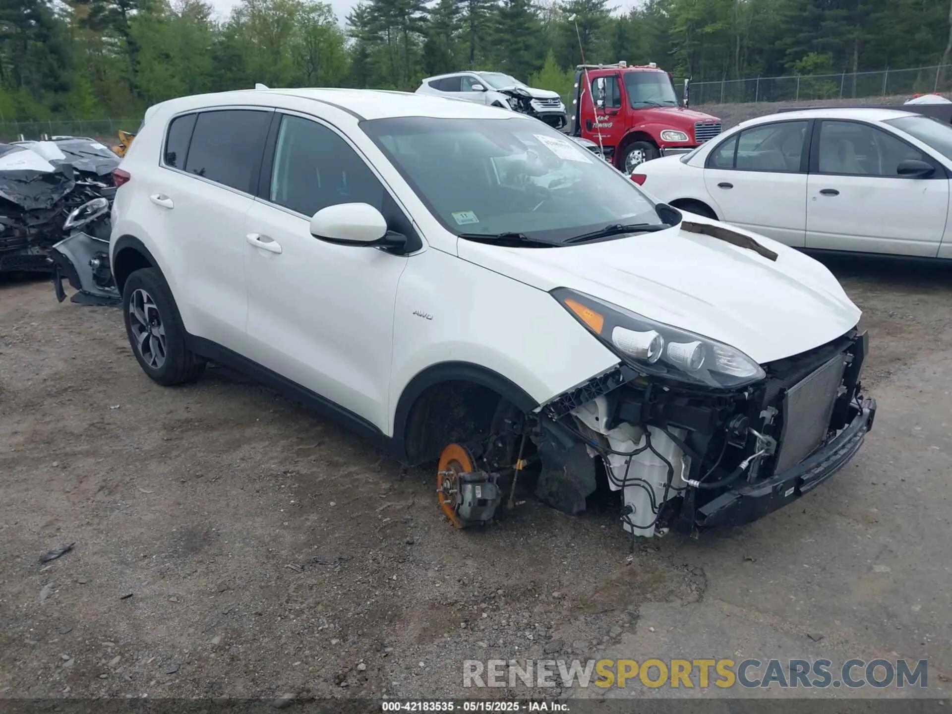 1 Фотография поврежденного автомобиля KNDPMCAC3N7008041 KIA SPORTAGE 2022