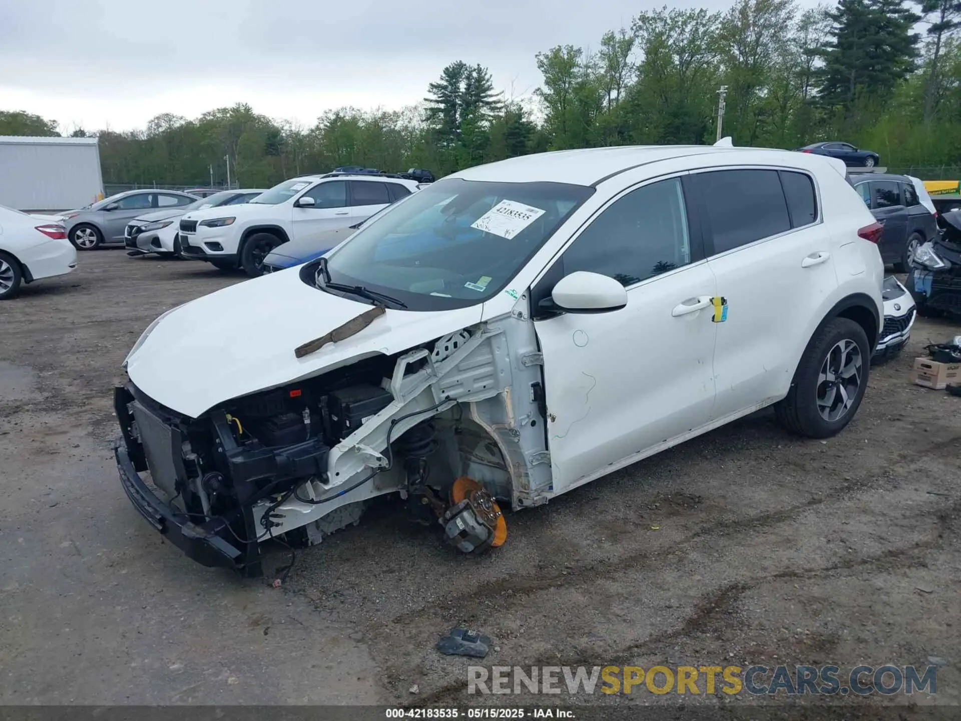 2 Фотография поврежденного автомобиля KNDPMCAC3N7008041 KIA SPORTAGE 2022