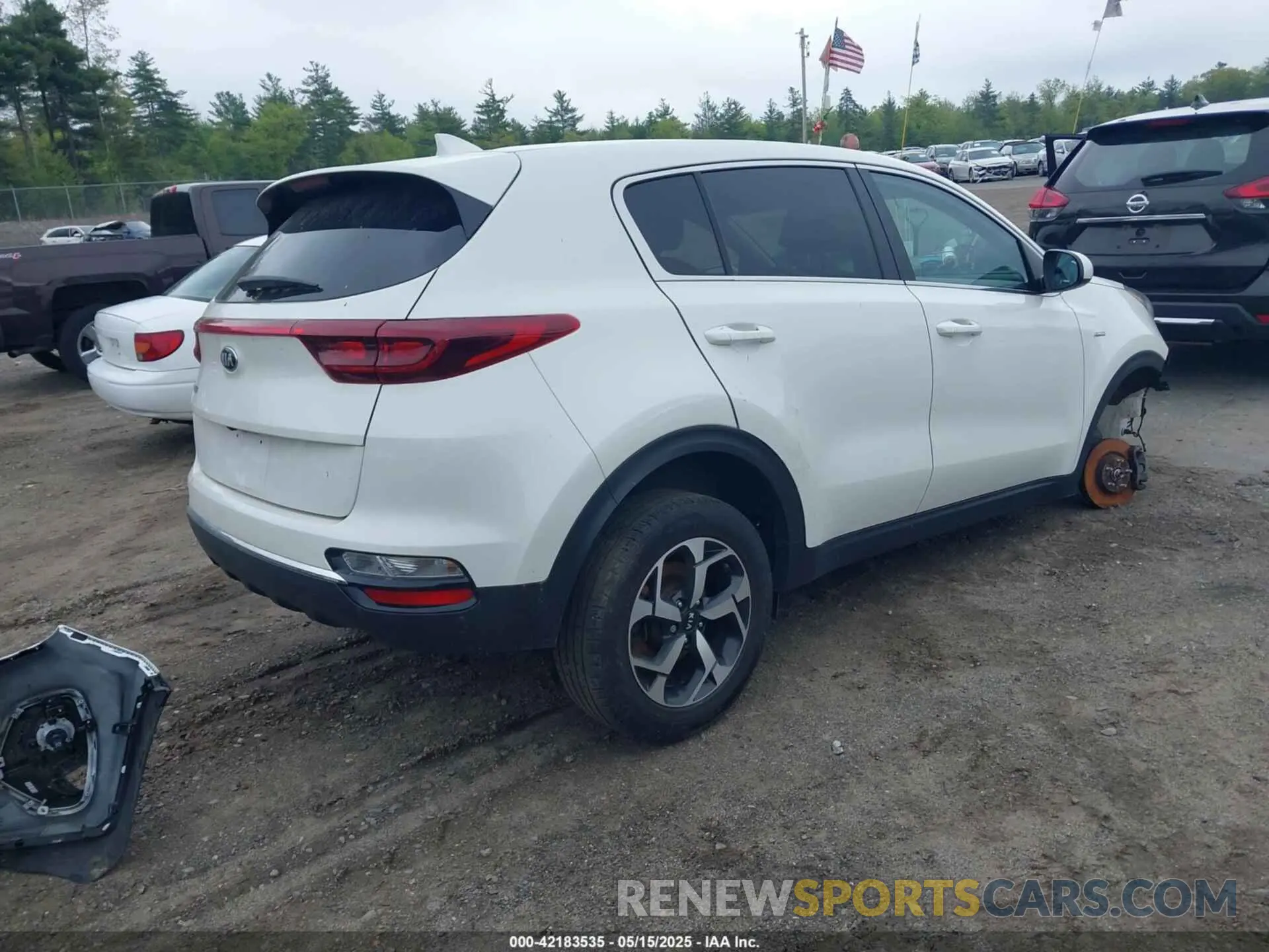 4 Фотография поврежденного автомобиля KNDPMCAC3N7008041 KIA SPORTAGE 2022