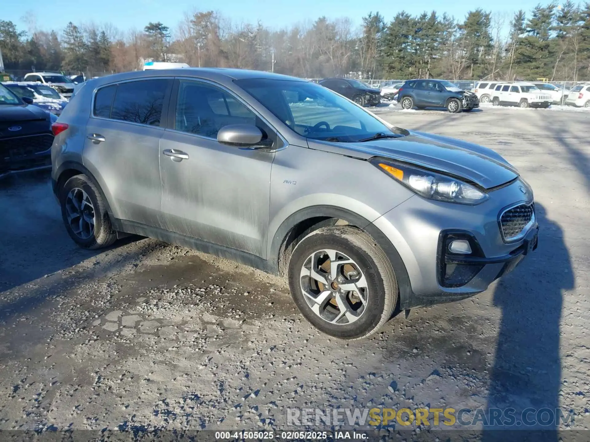 1 Photograph of a damaged car KNDPMCAC6N7968700 KIA SPORTAGE 2022
