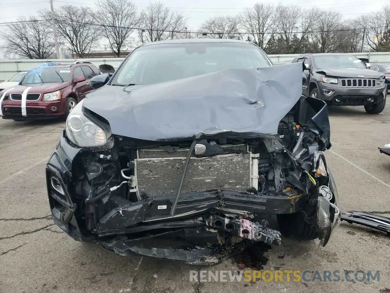 5 Photograph of a damaged car KNDPMCAC6N7973427 KIA SPORTAGE 2022