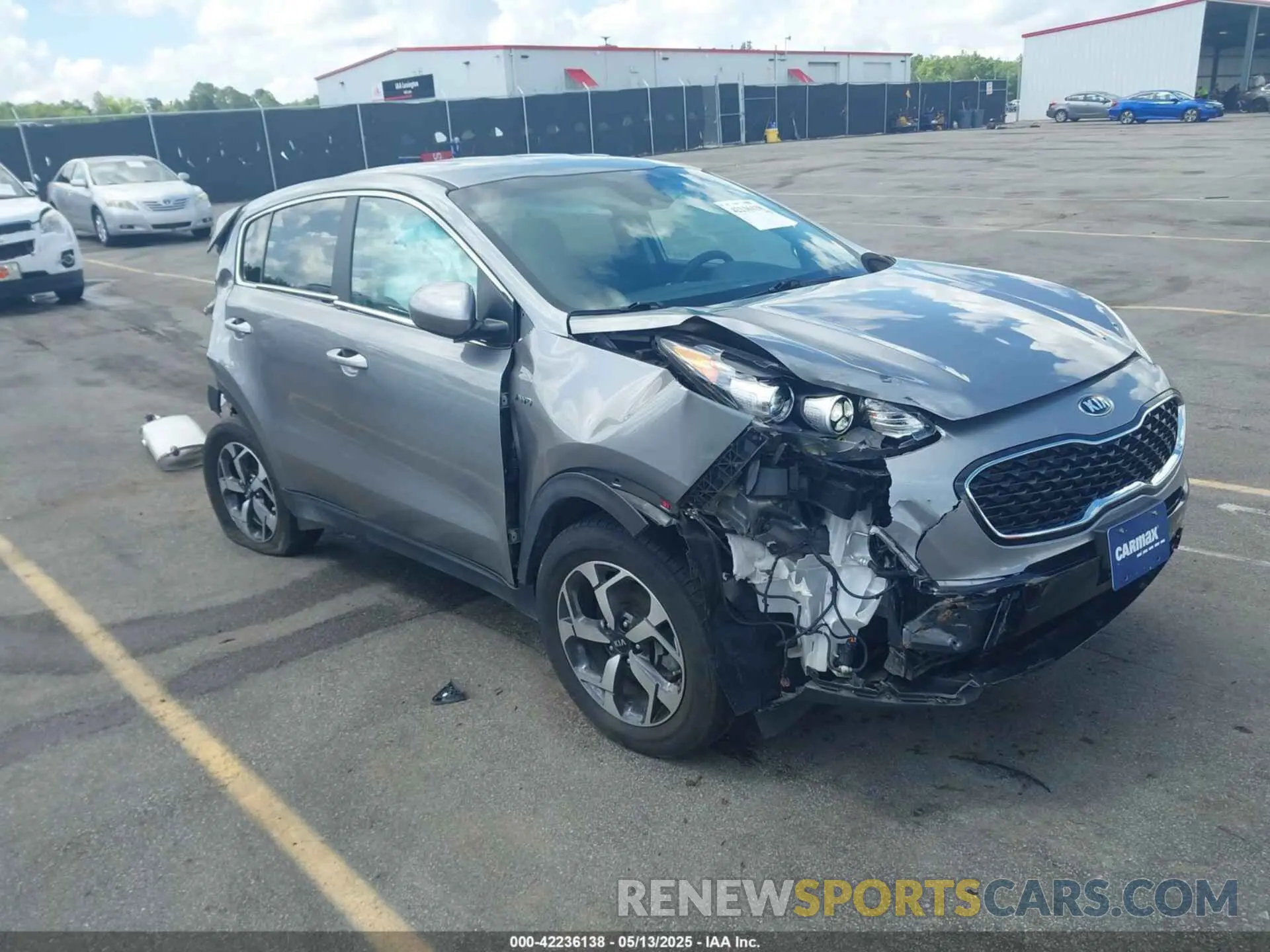 1 Photograph of a damaged car KNDPMCAC8N7014224 KIA SPORTAGE 2022
